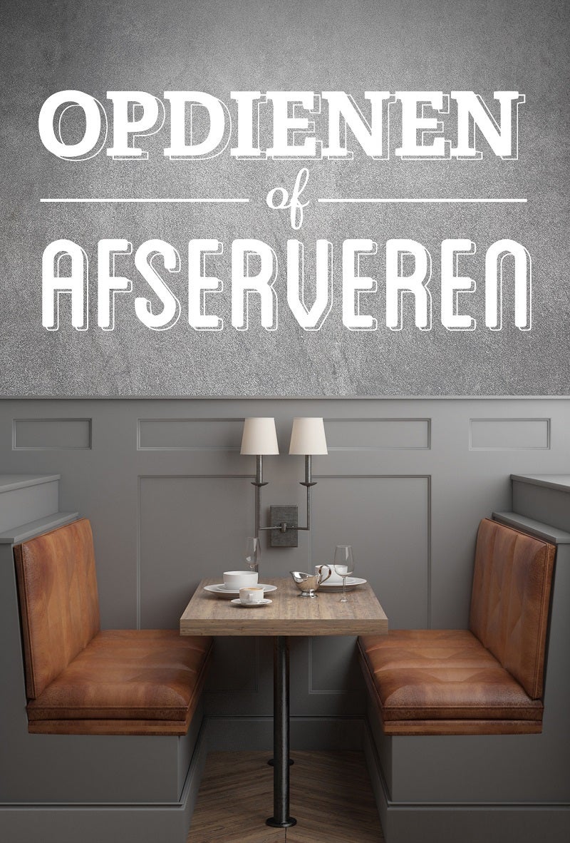 Opdienen Of Afserveren