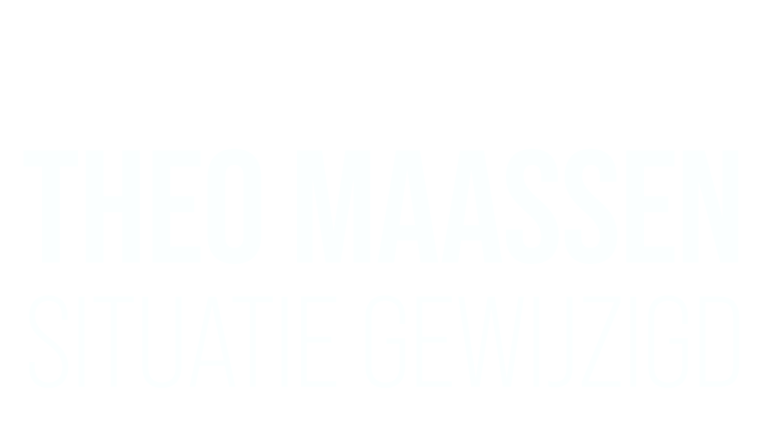 Theo Maassen - Situatie Gewijzigd