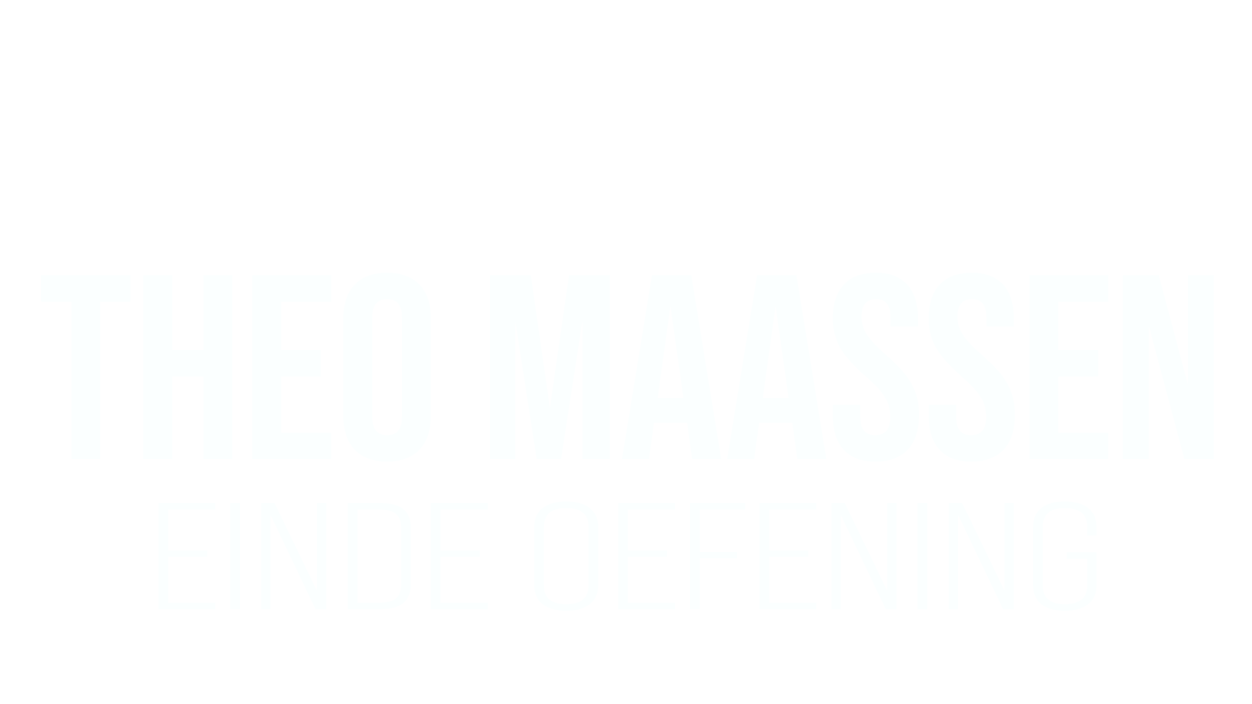 Theo Maassen - Einde Oefening