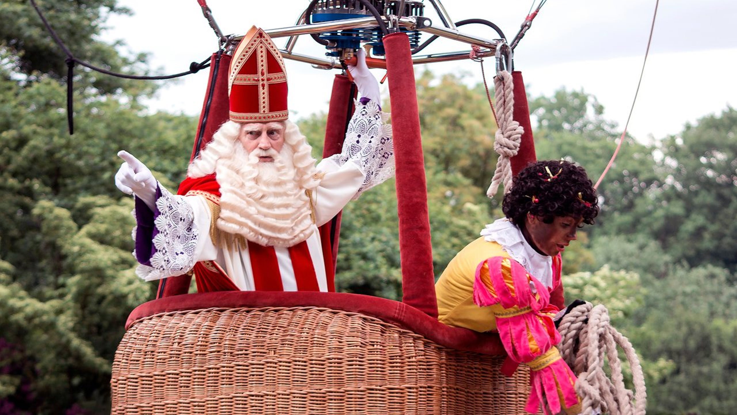 Sinterklaas en de Vlucht Door de Lucht