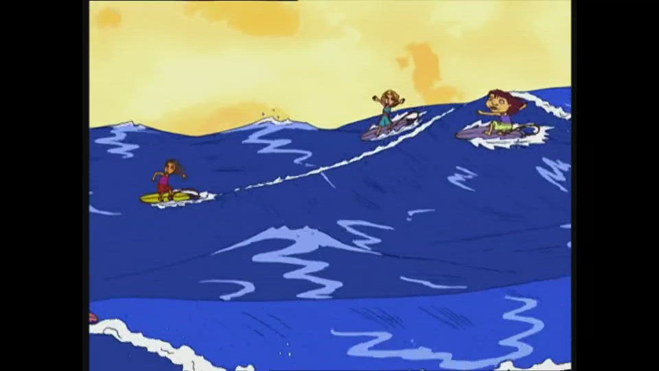 Powergirl Surfers/Twisters Film