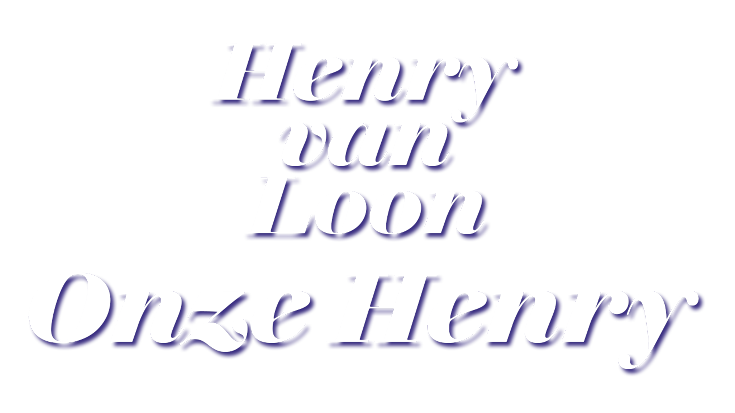 Henry van Loon: Onze Henry