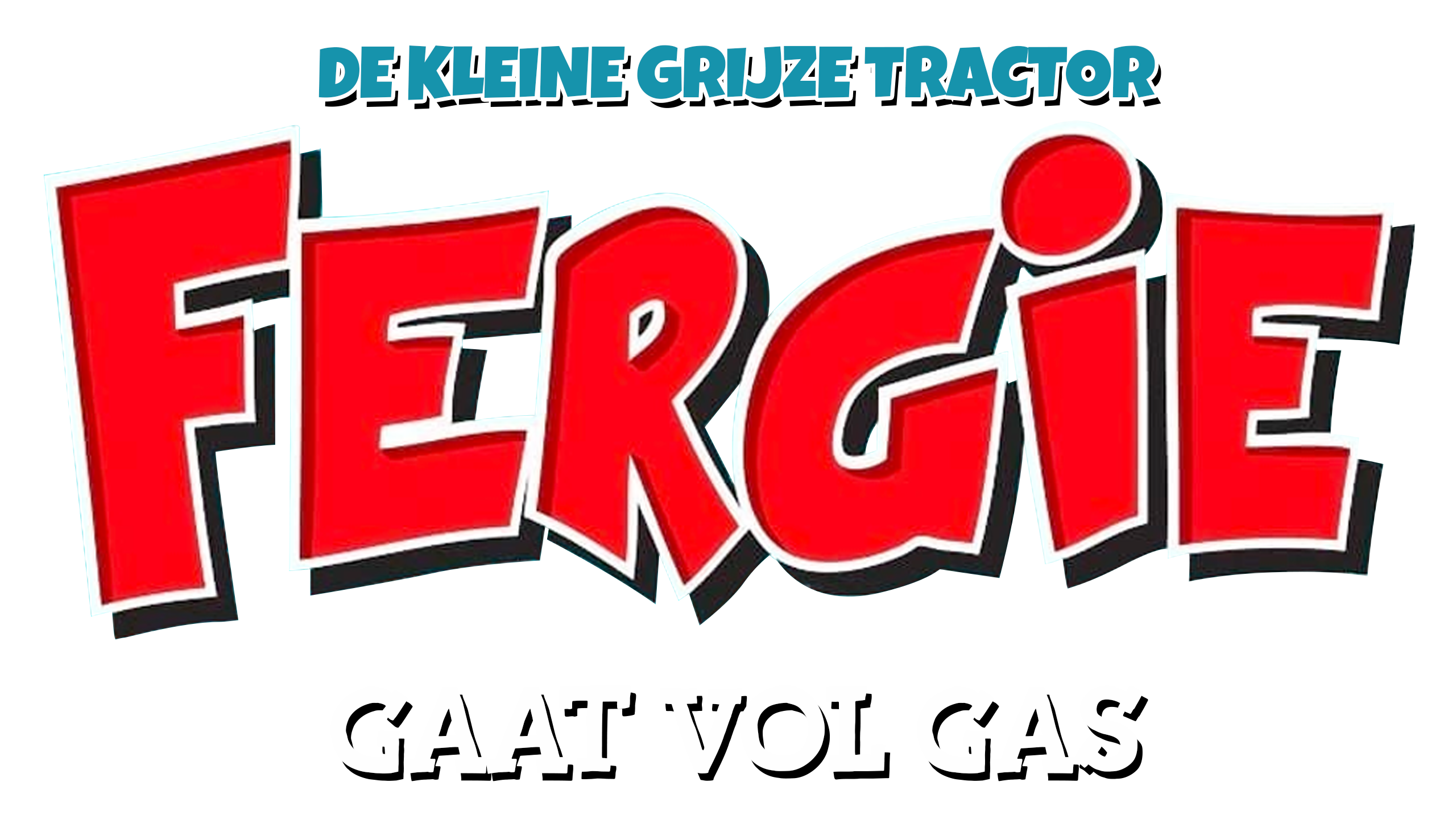 Fergie de Kleine Grijze Tractor Gaat Vol Gas