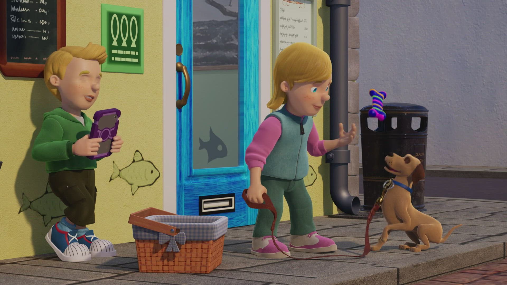 Nieuwe Hond in de Stad