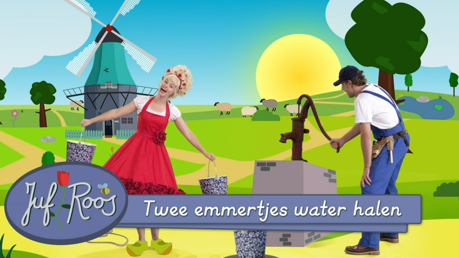 Twee emmertjes water halen