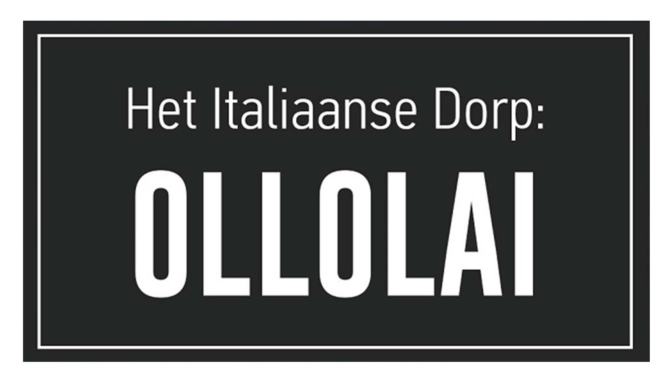 Het Italiaanse Dorp: Ollolai