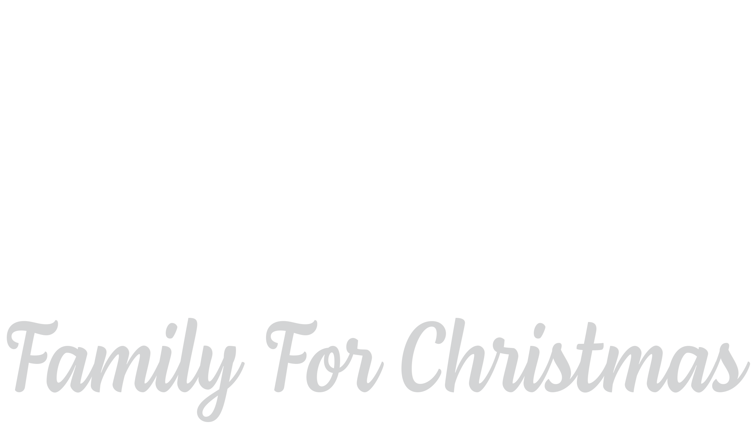 Family For Christmas