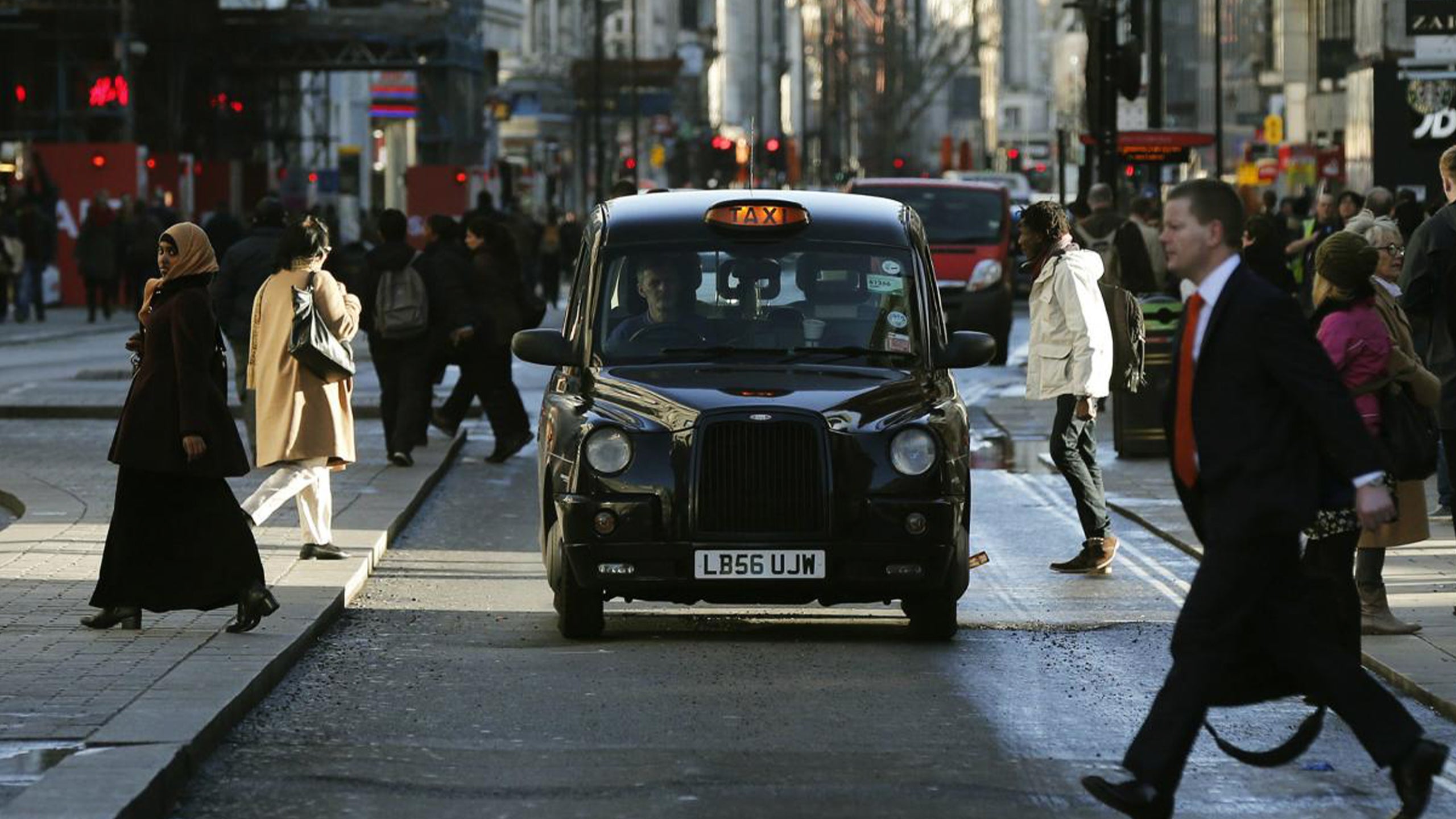 's Werelds Pittigste Taxi Test