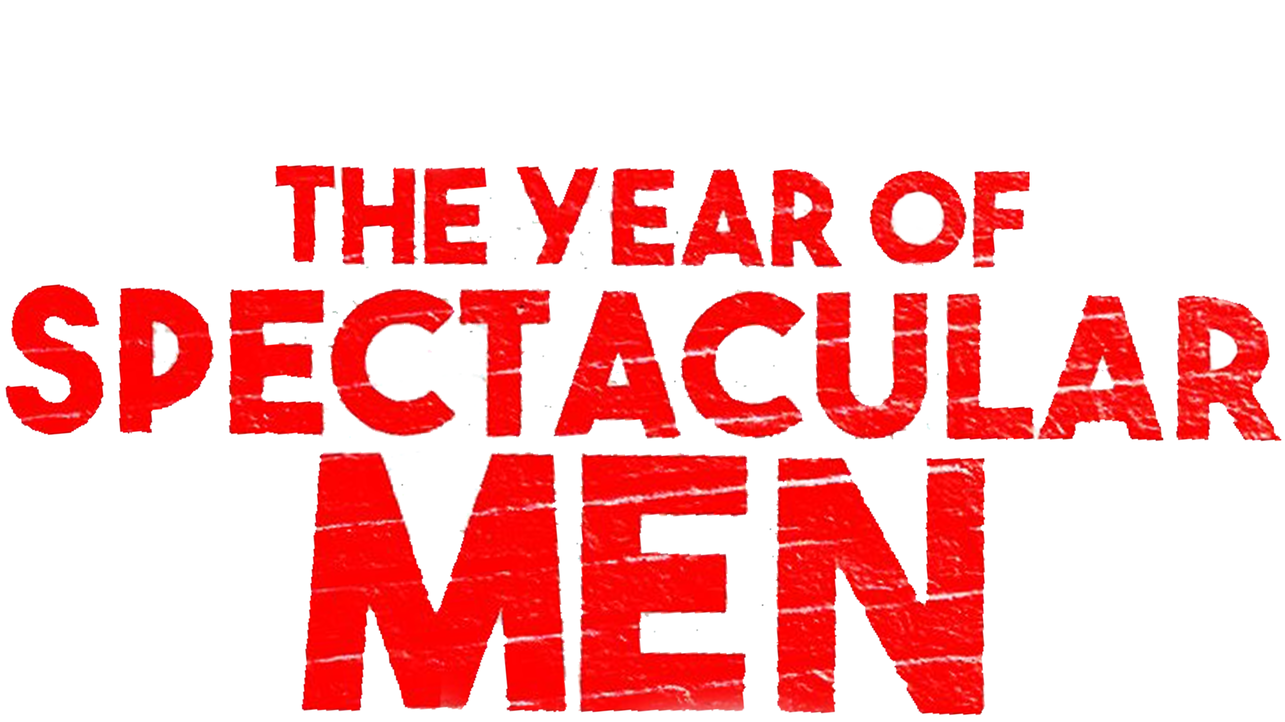 The Year Of Spectacular Men