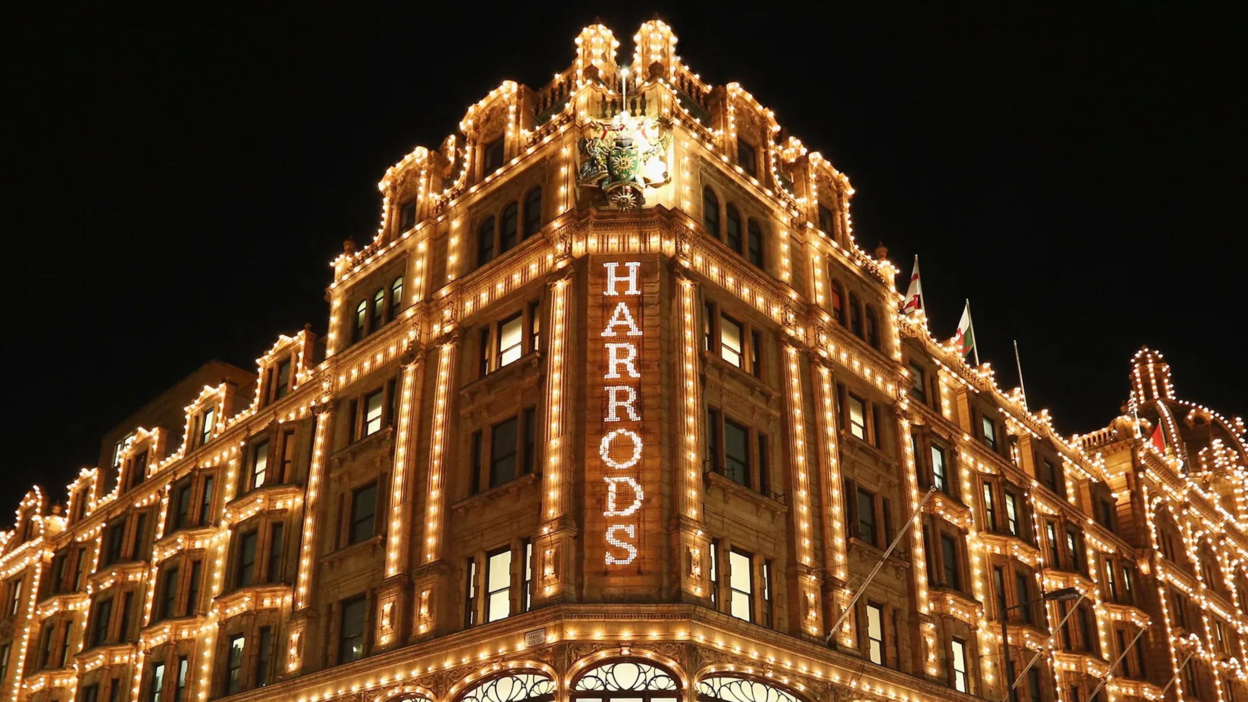 Inside Harrods At Christmas
