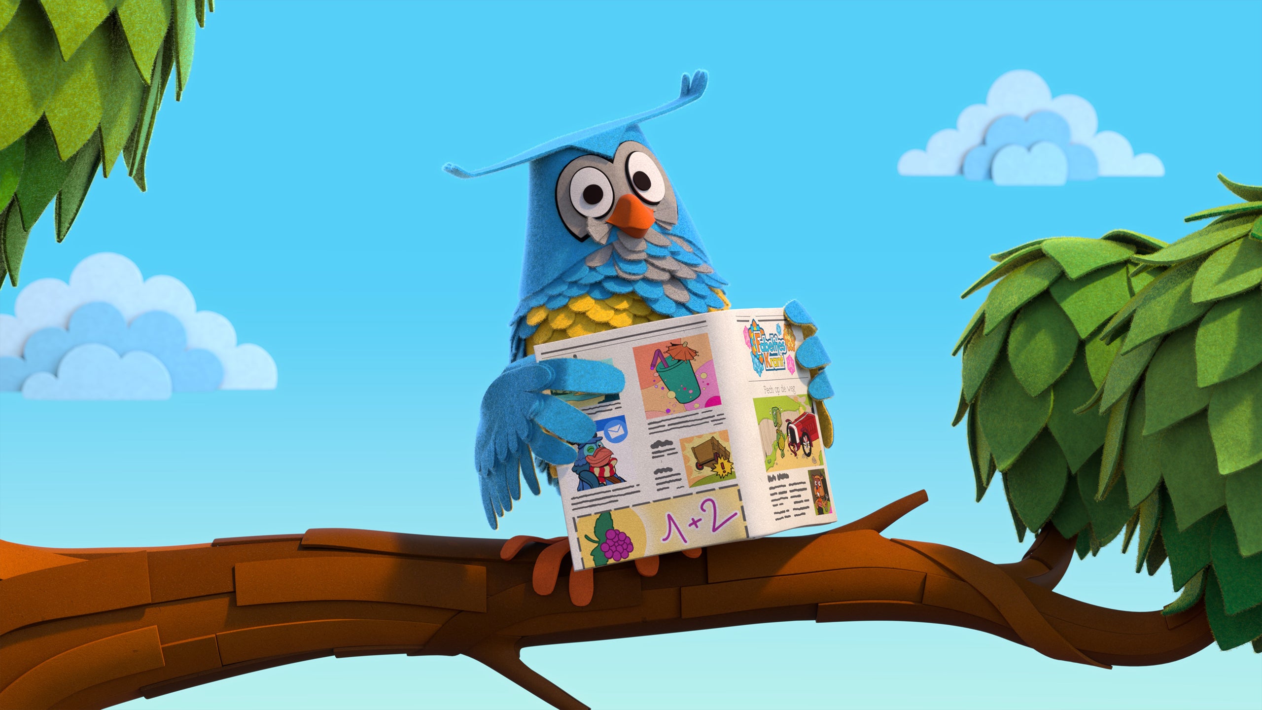 De Fabeltjeskrant: De Grote Dierenbos-Spelen