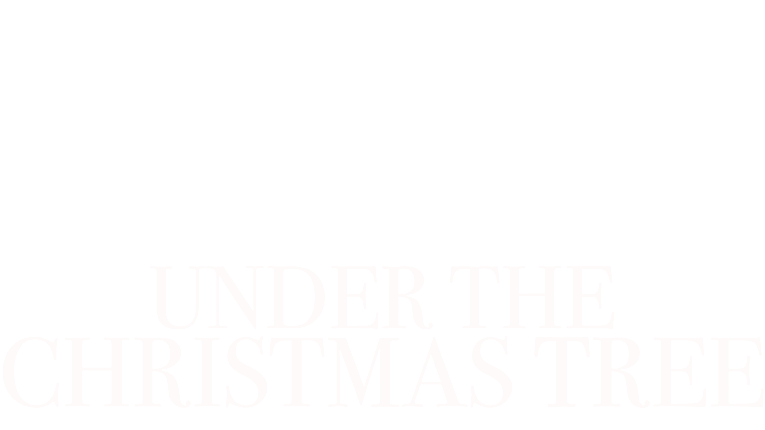 Under The Christmas Tree