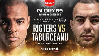 GLORY 89: Rigters vs Taburceanu (Fight)
