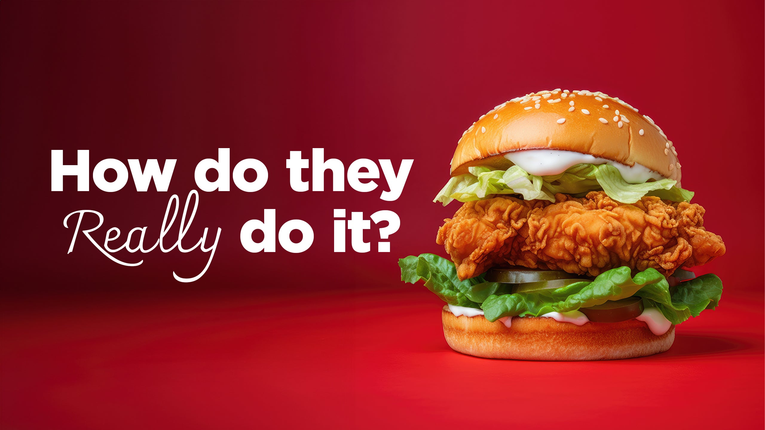 How Do They Really Do It?