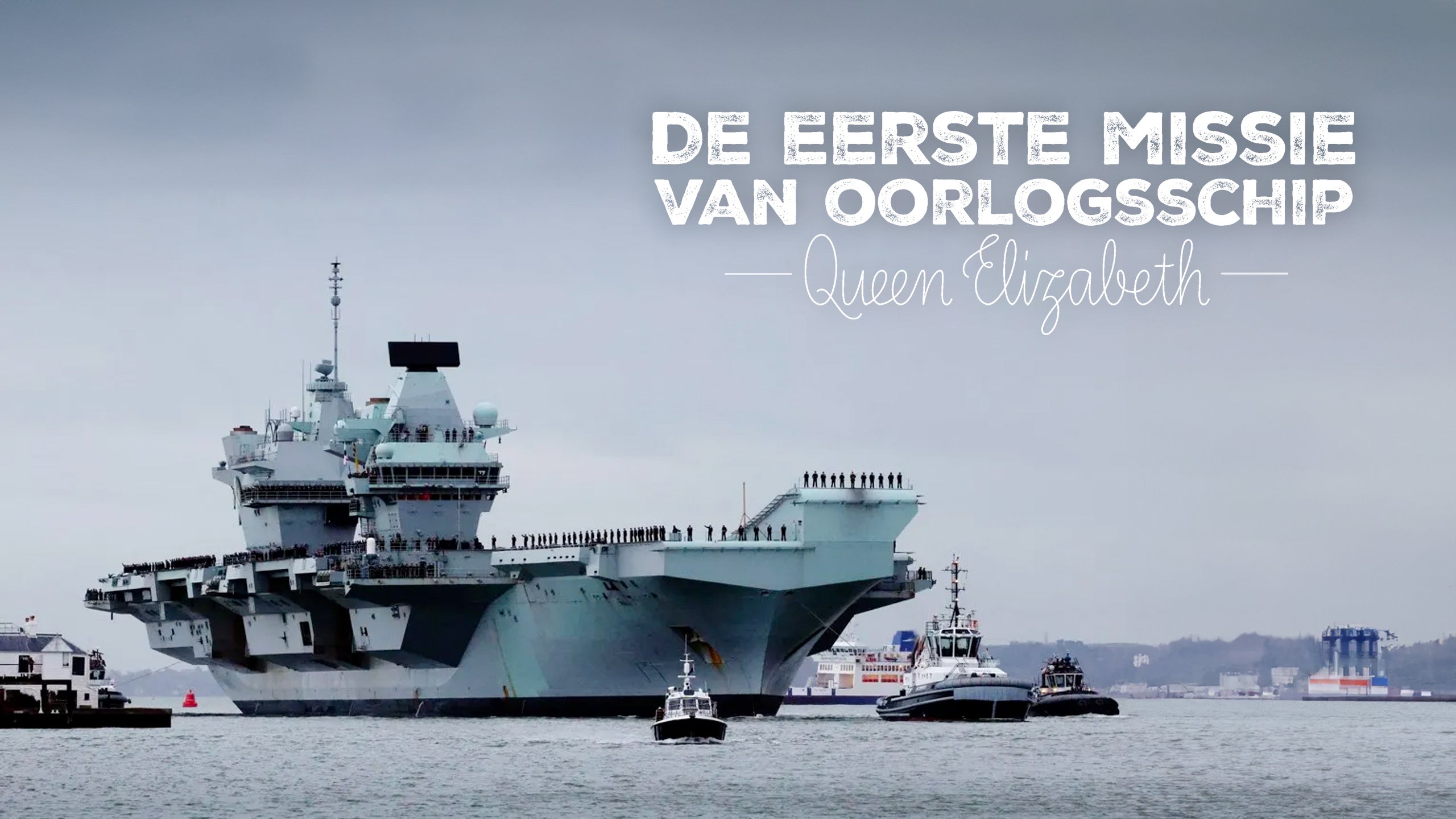 De Eerste Missie Van Oorlogsschip Queen Elizabeth