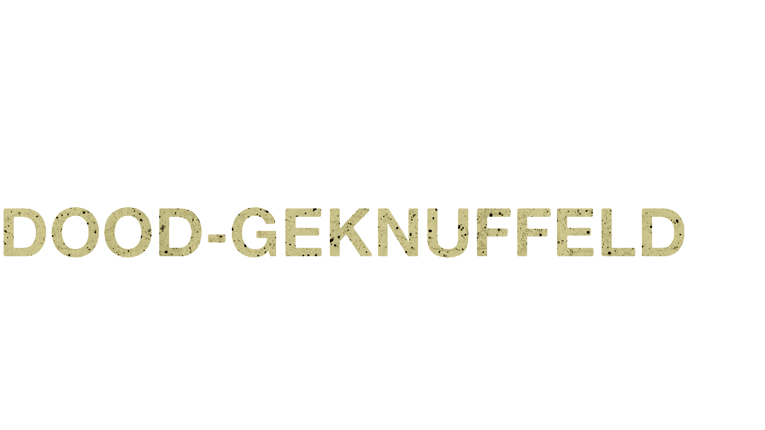 Dood-geknuffeld