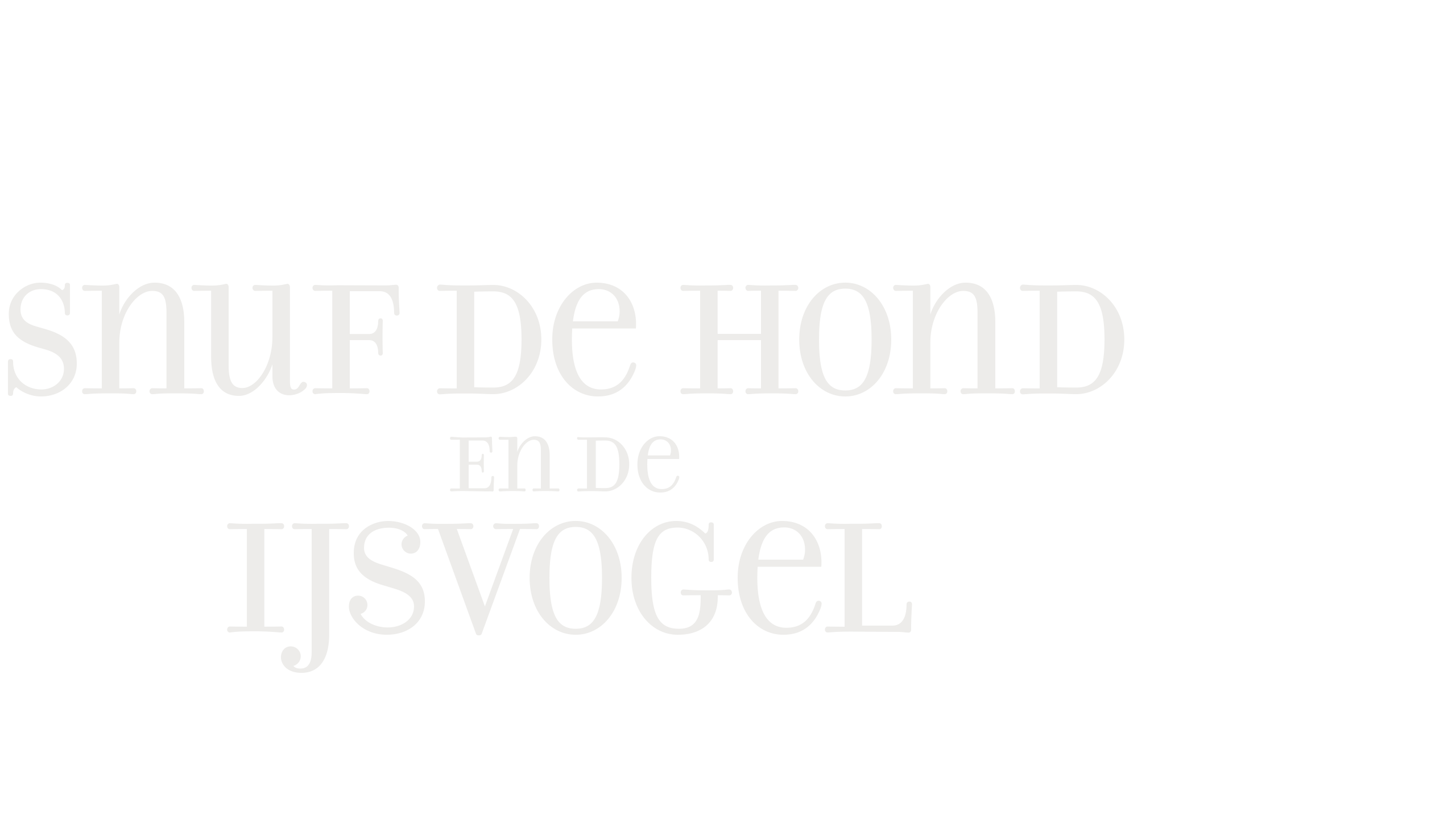 Snuf de Hond En De IJsvogel