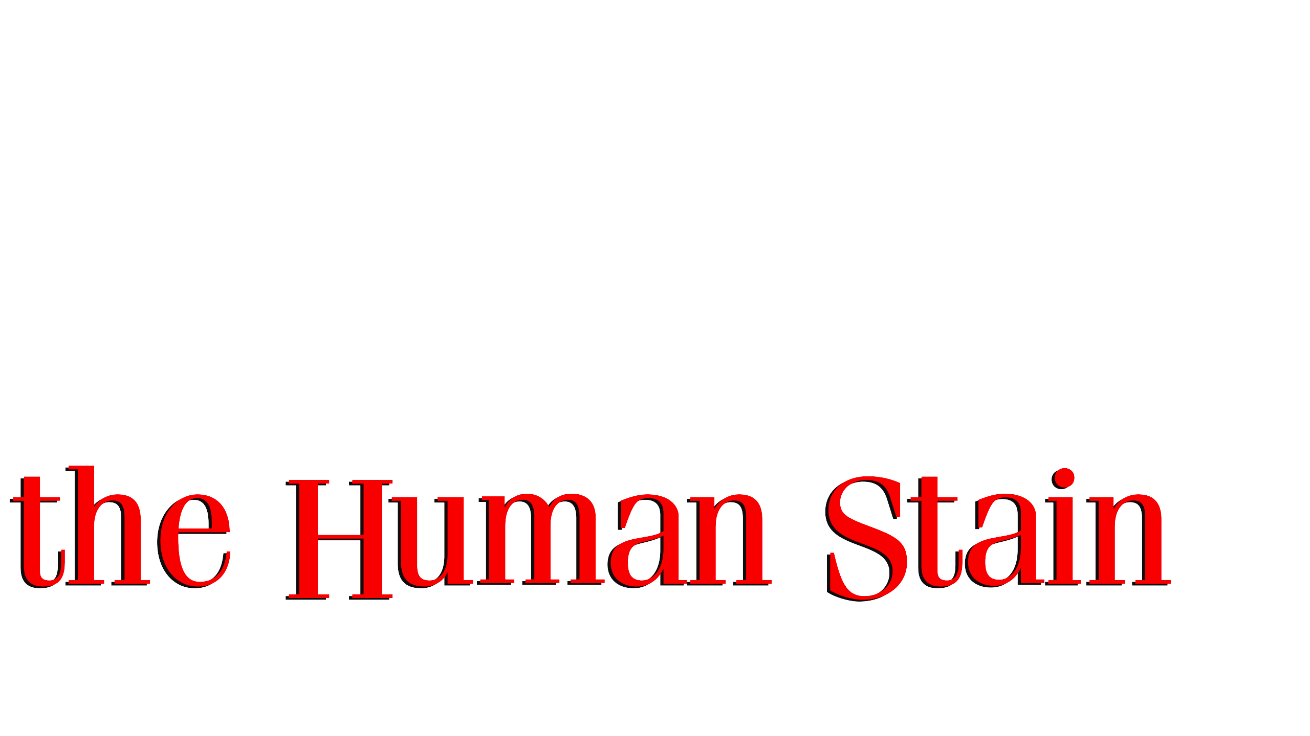 The Human Stain