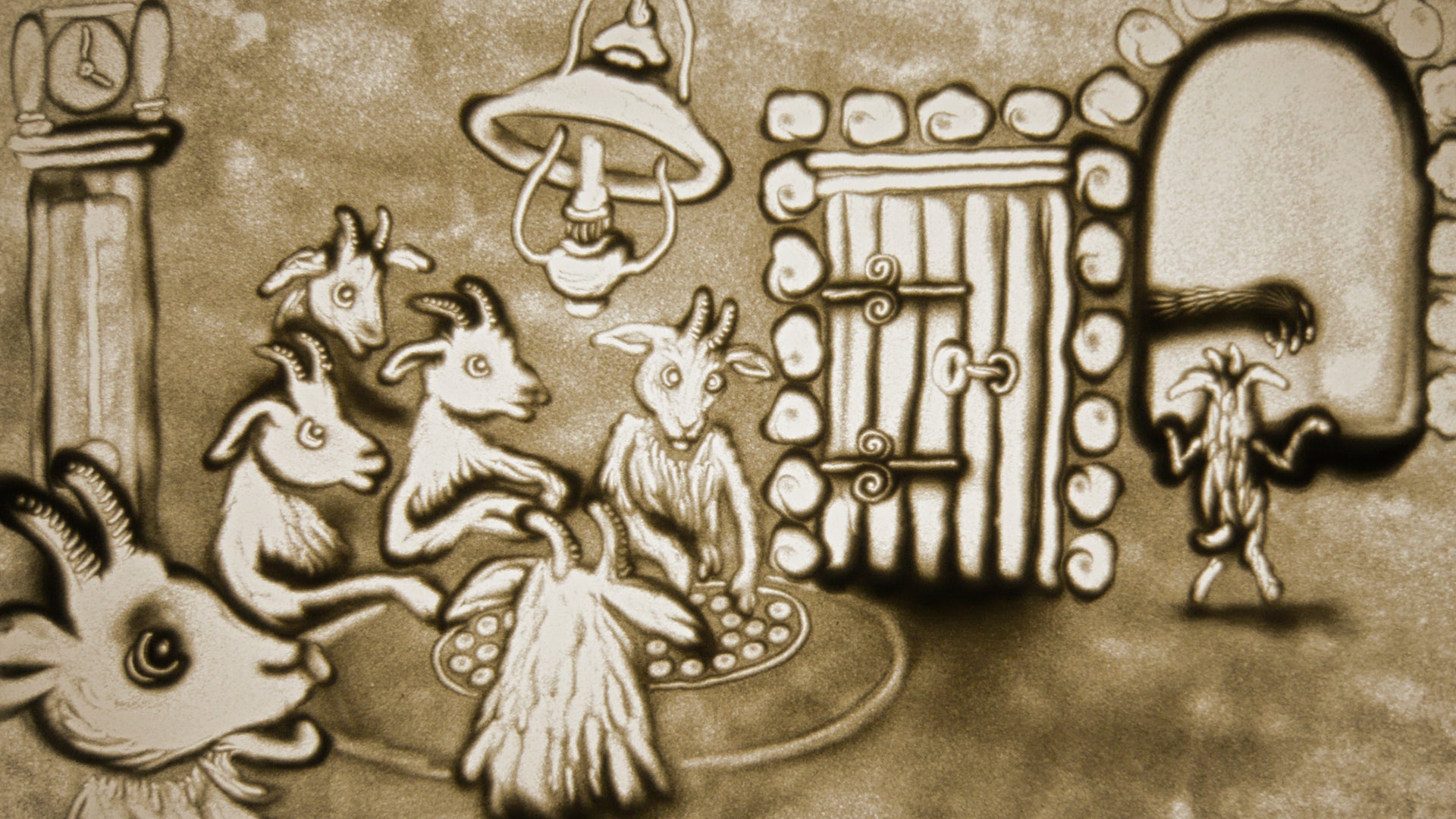 Wolf En De Zeven Geitjes