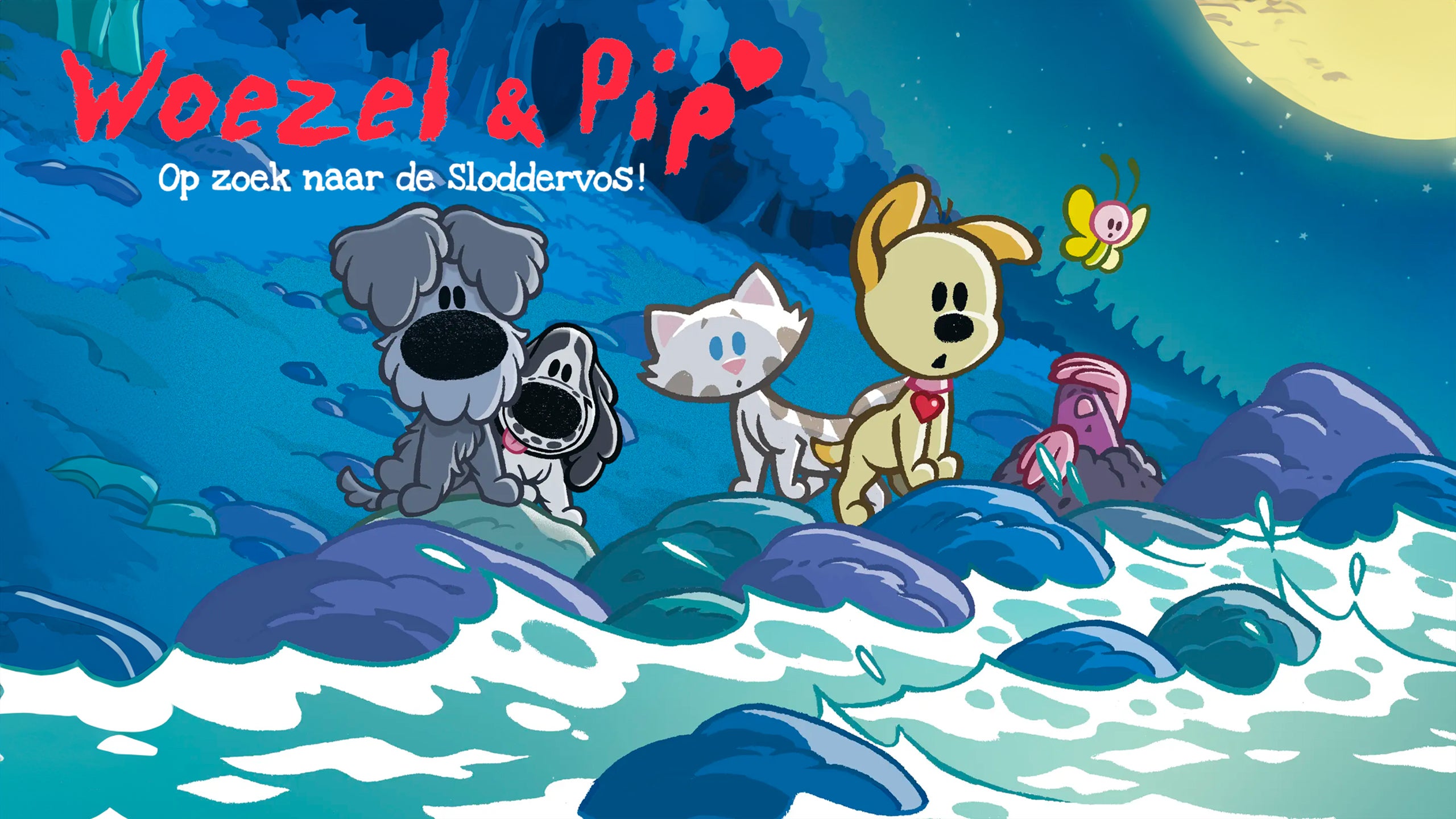 Woezel en Pip Op Zoek Naar de Sloddervos!