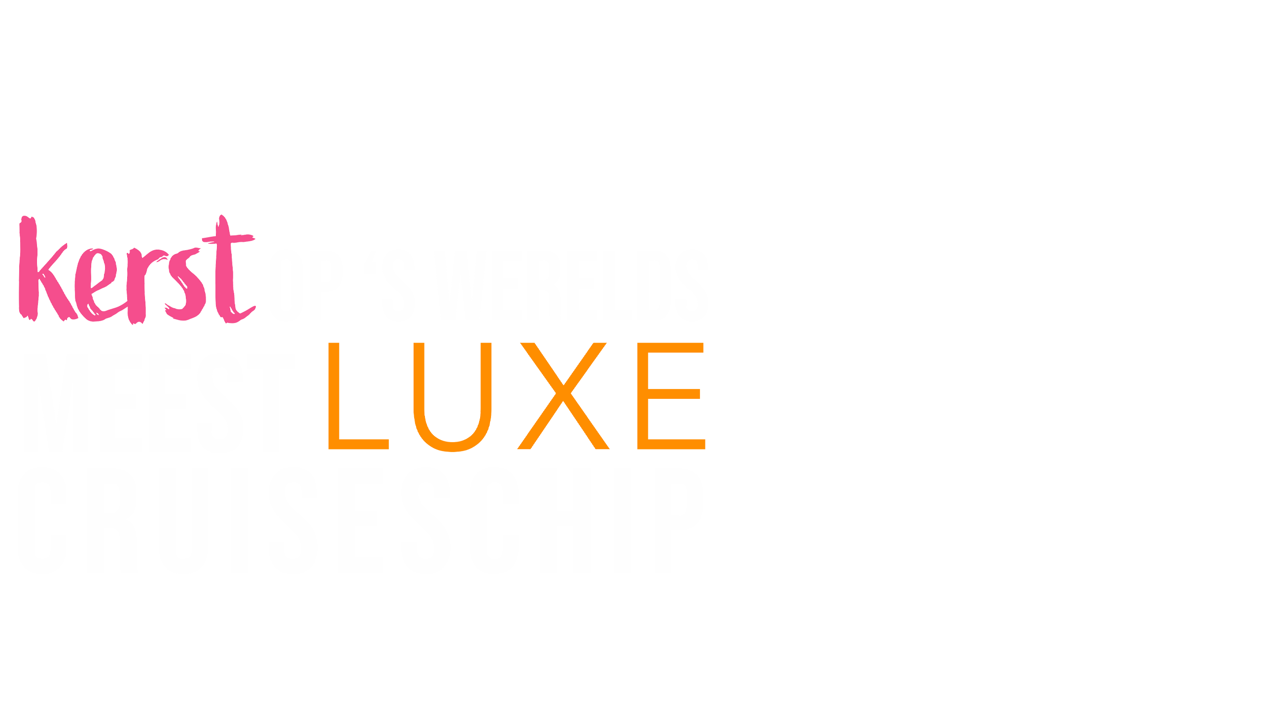 Kerst Op 's Werelds Meest Luxe Cruiseschip