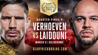 Verhoeven vs Laidouni: Glory Grand Prix (Fight)