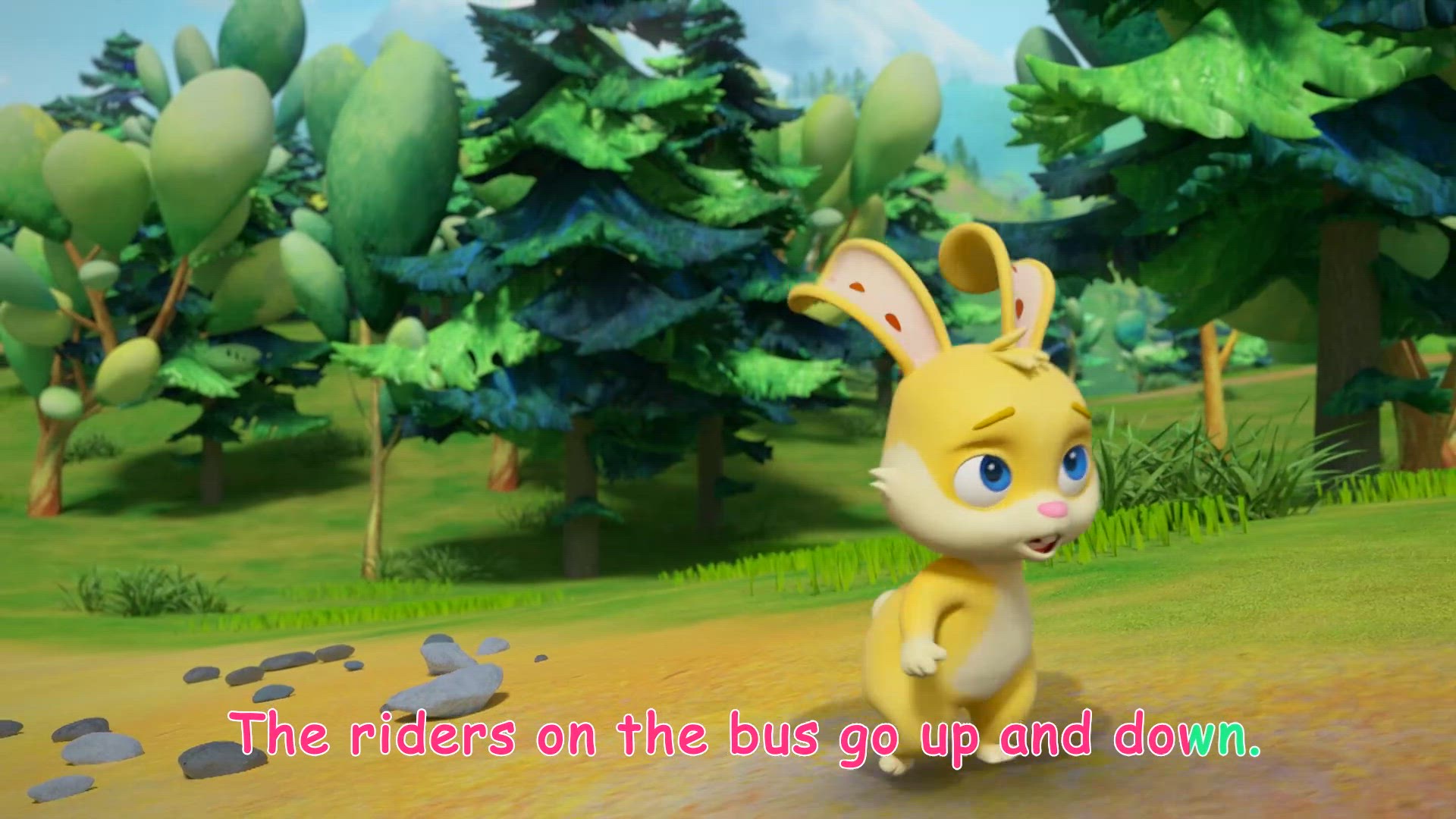 Wheels On The Bus - Fantasy Animals