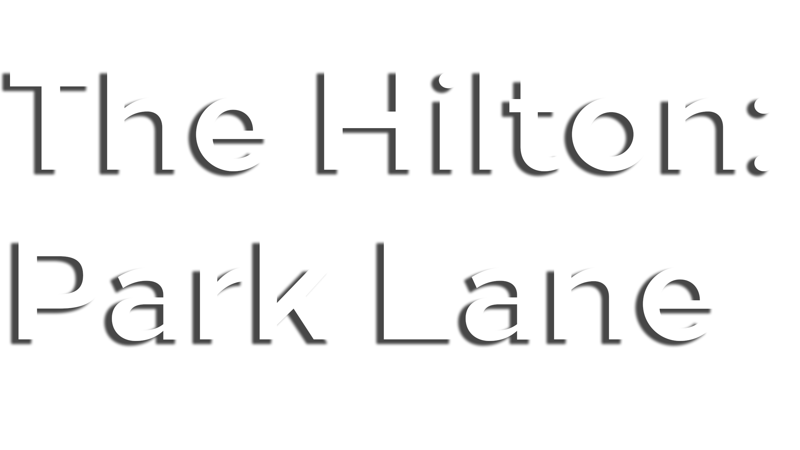 The Hilton: Park Lane