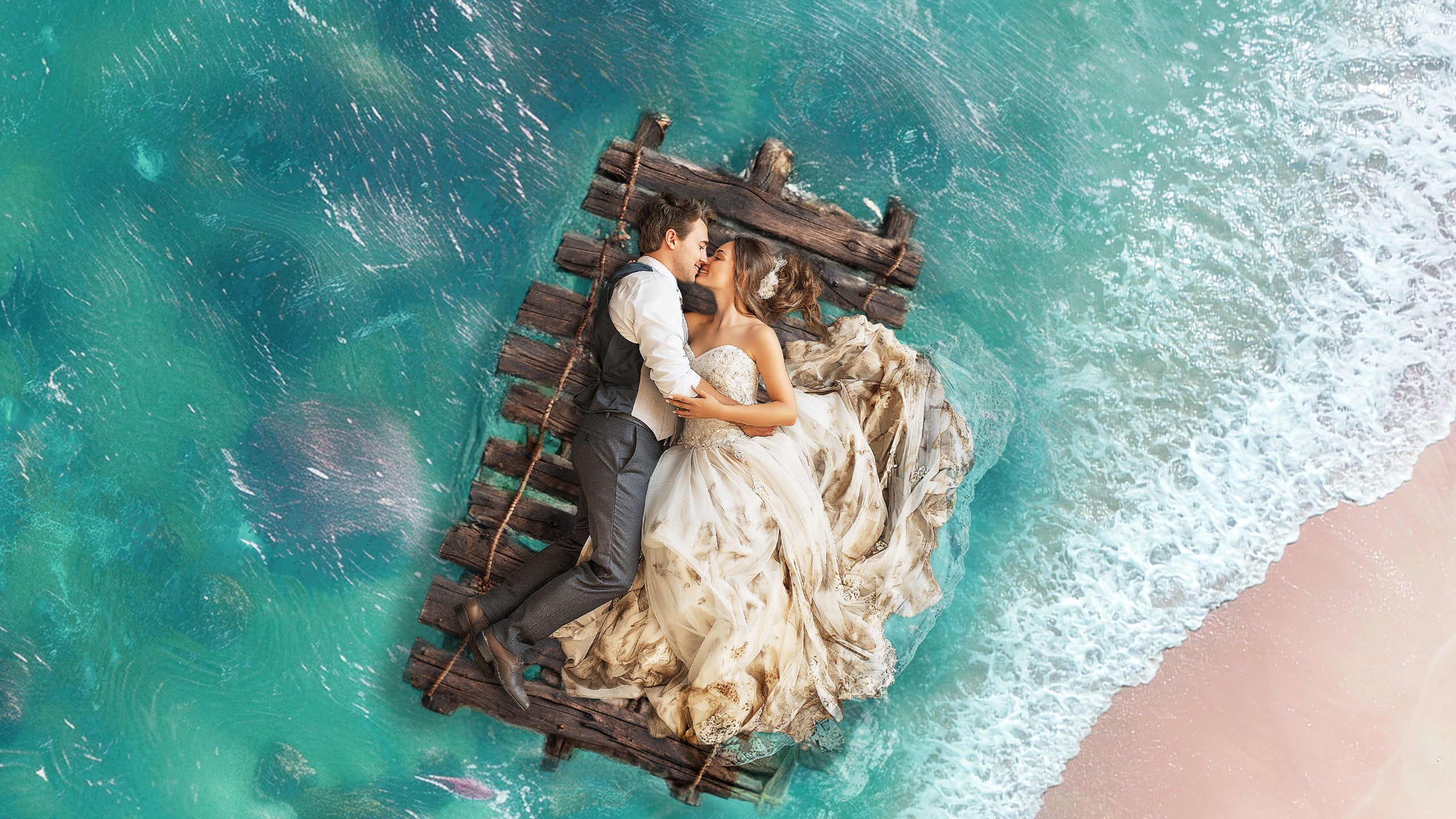 Gestrand Op Honeymoon Island