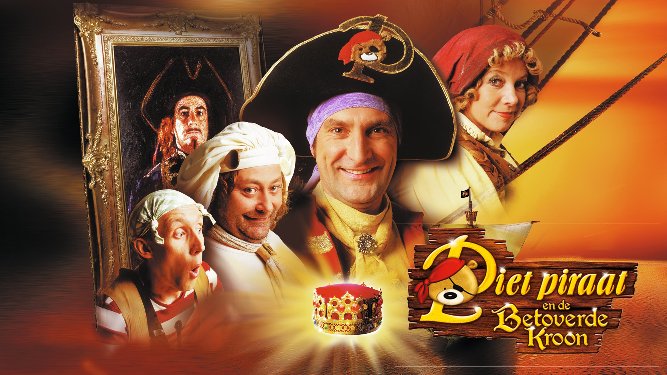 Piet Piraat En De Betoverde Kroon