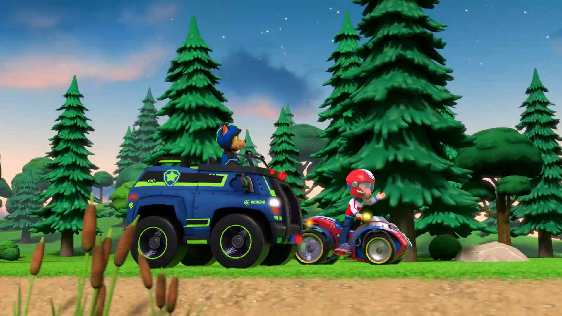 Pups Redden Een Zoete Burgemeester/Pups Redden Een Goocheltruc