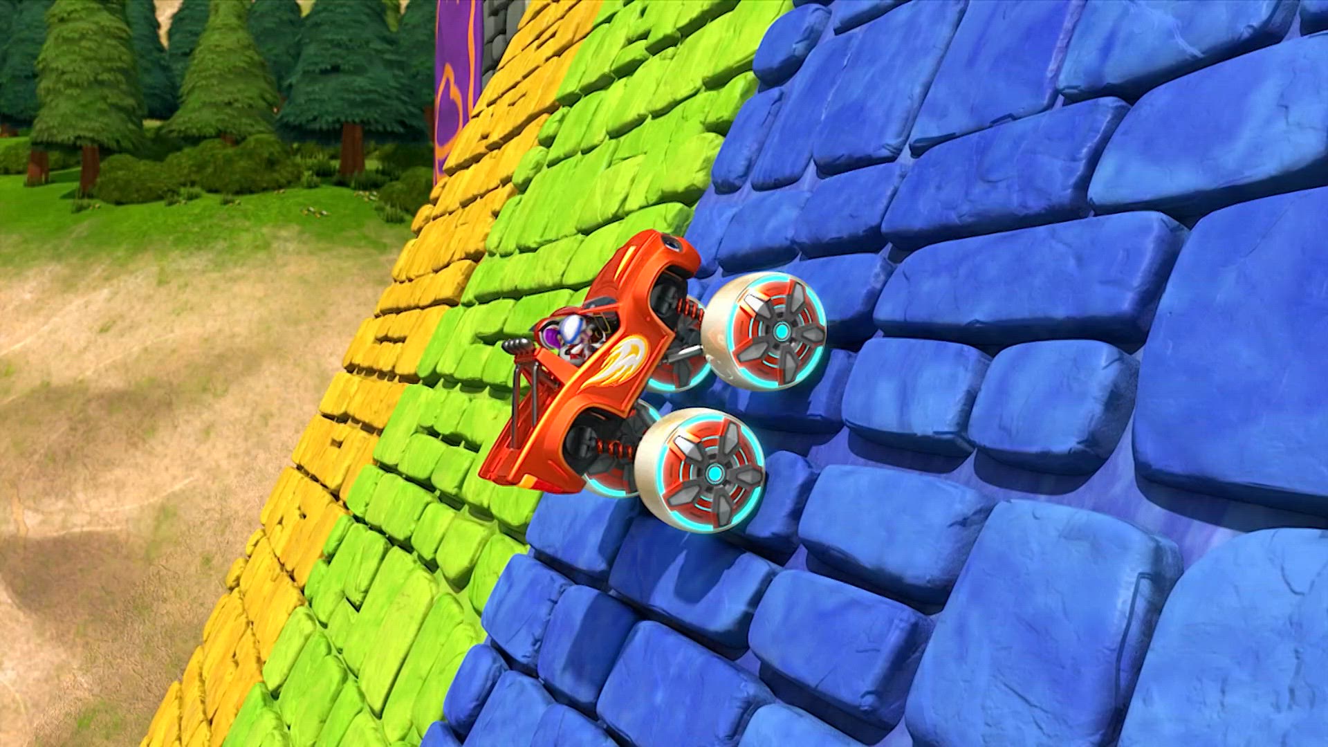 De Race Naar De Wolkenhoge Berg