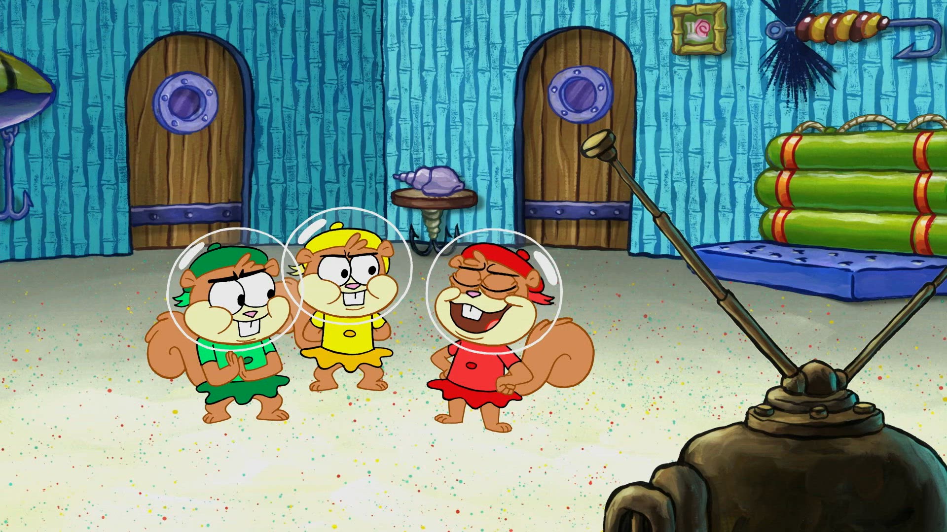 Sandy's Gekke Nichtjes/Onbeveiligingsagenten