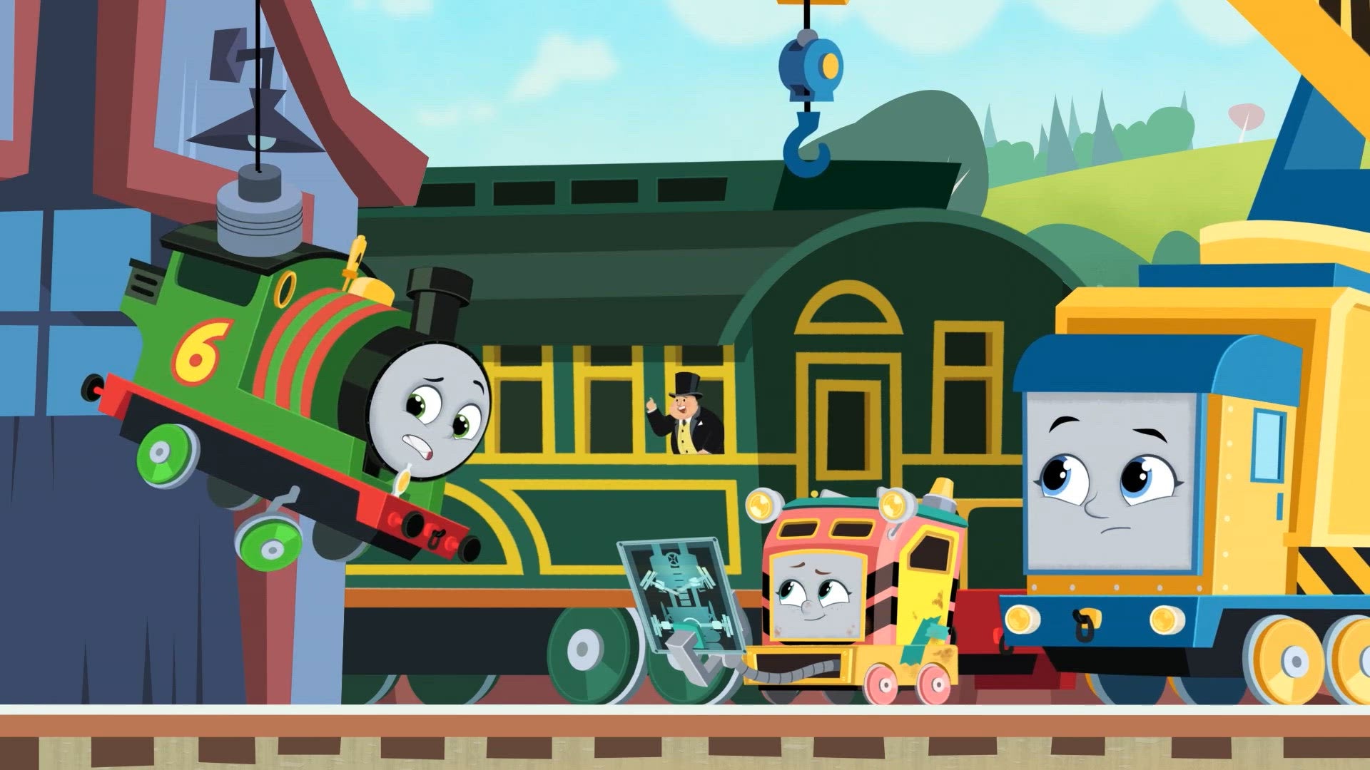 Een Nieuwe Postlocomotief