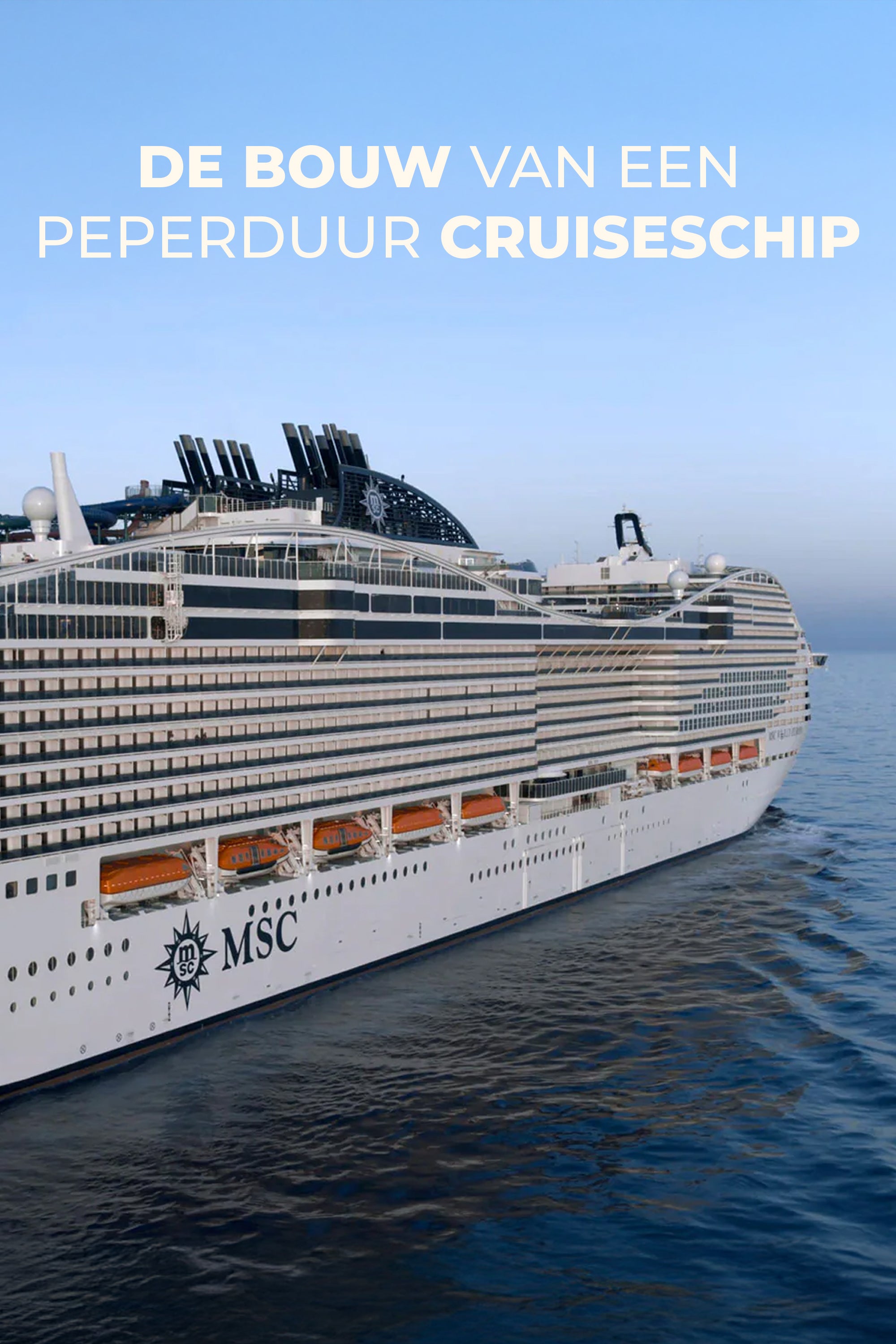 De Bouw Van Een Peperduur Cruiseschip