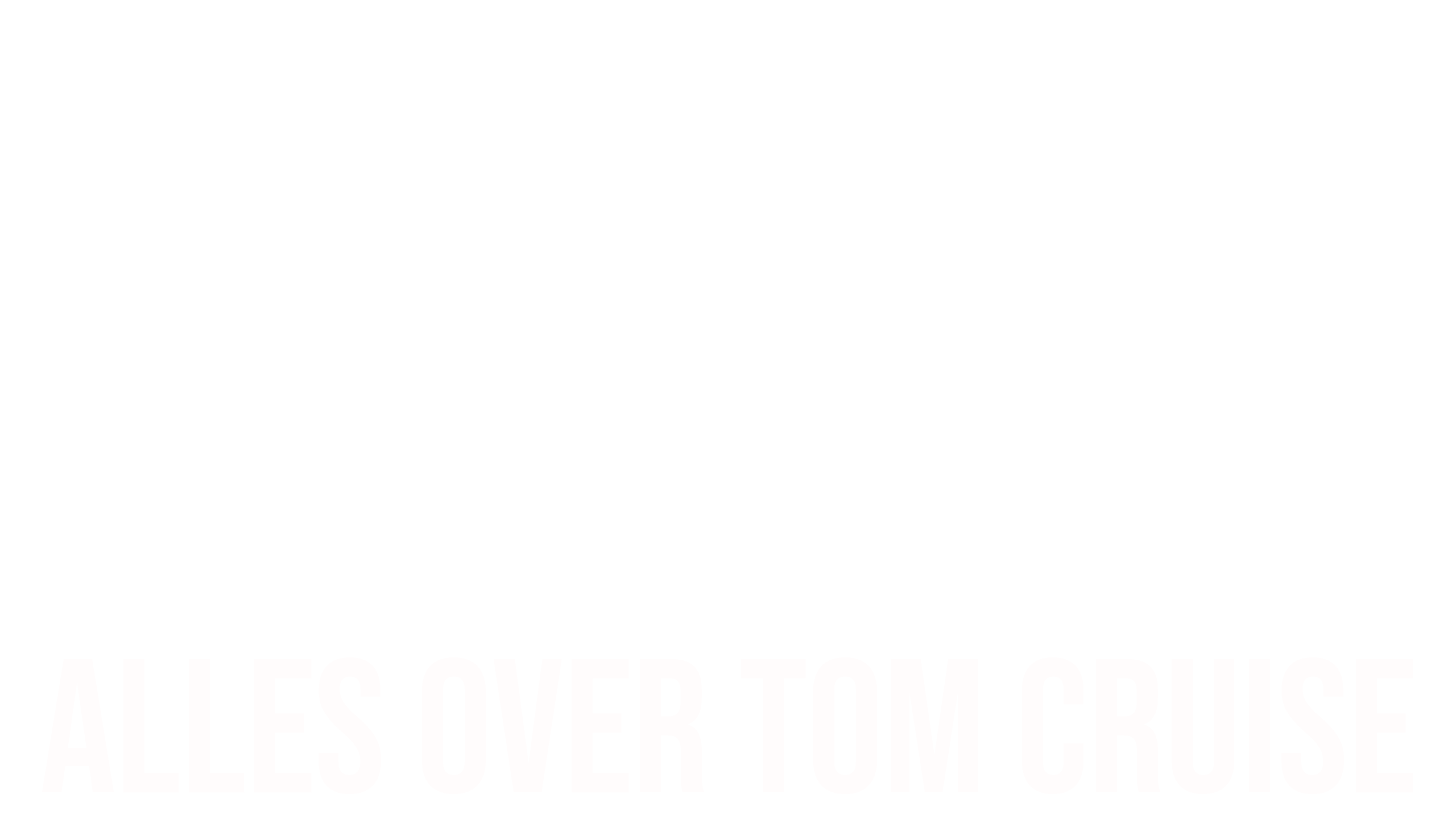 Alles Over Tom Cruise