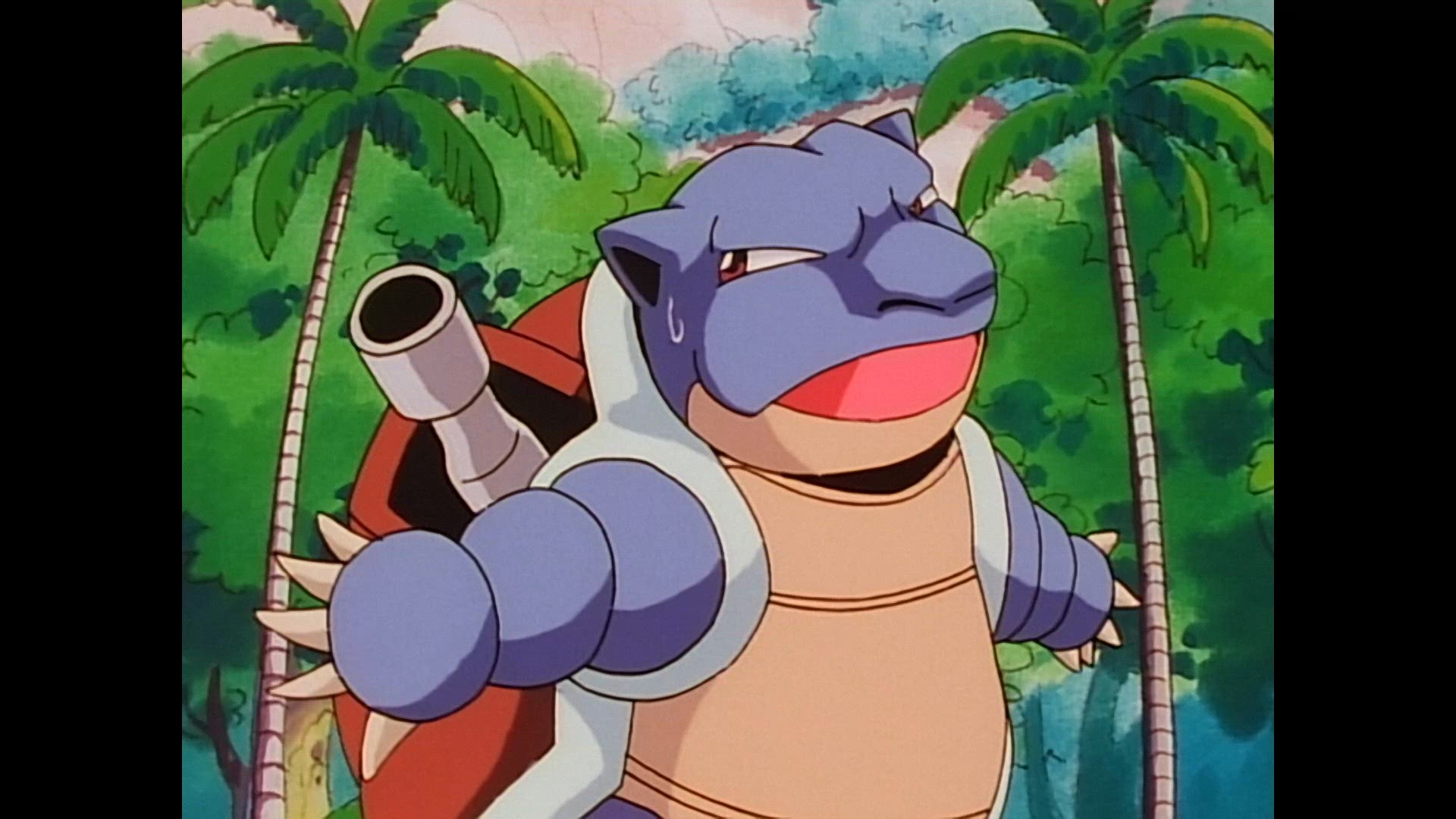 Blastoise, Eiland In Een Roes!