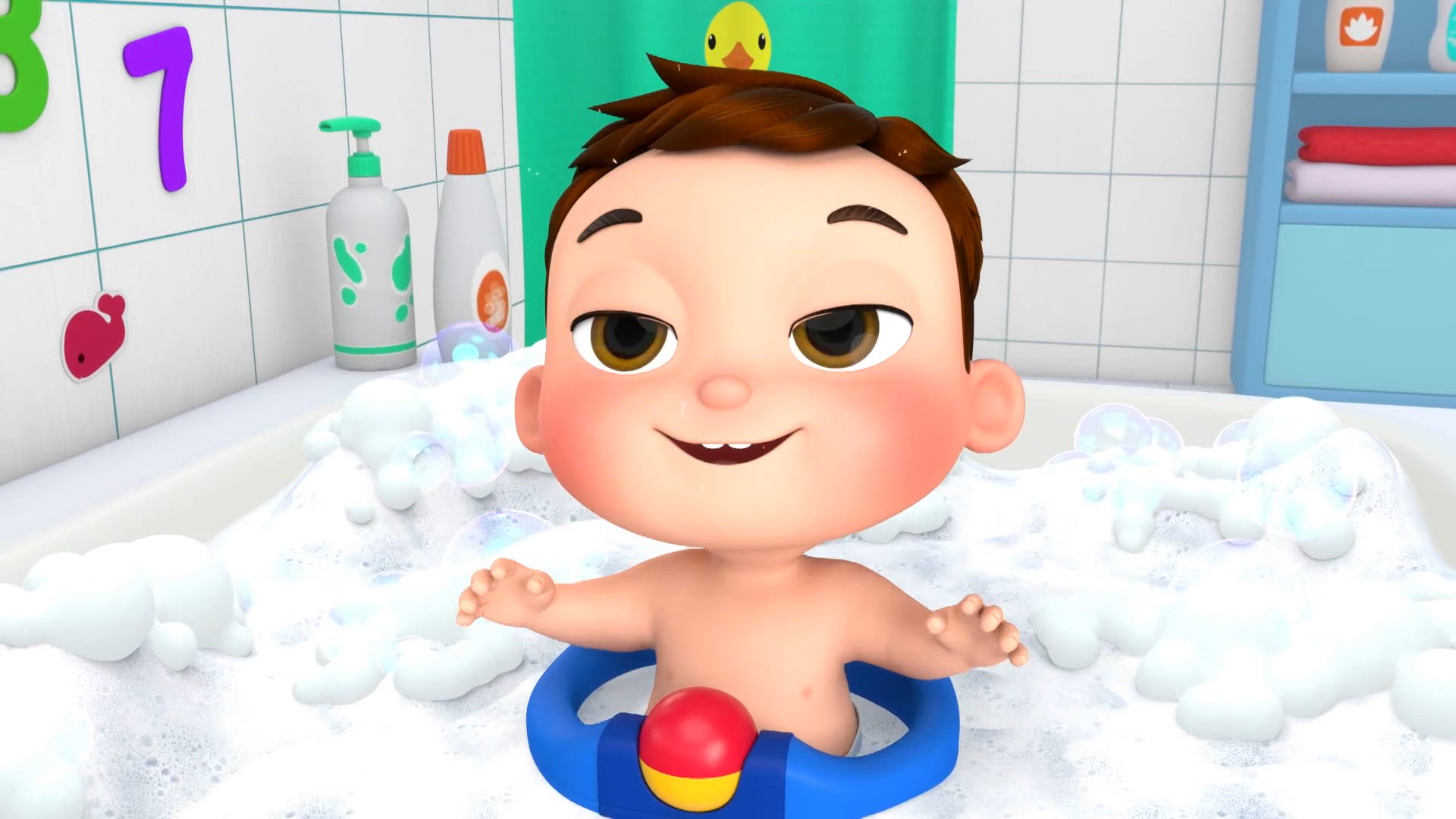 Baby Max Gaat In Bad