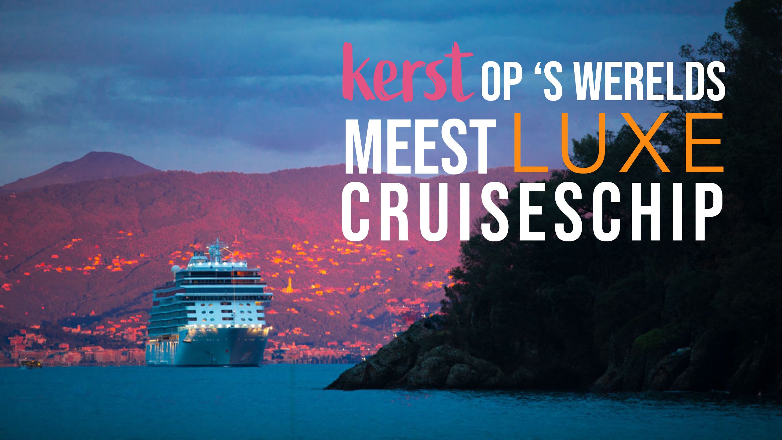 Kerst Op 's Werelds Meest Luxe Cruiseschip 2022