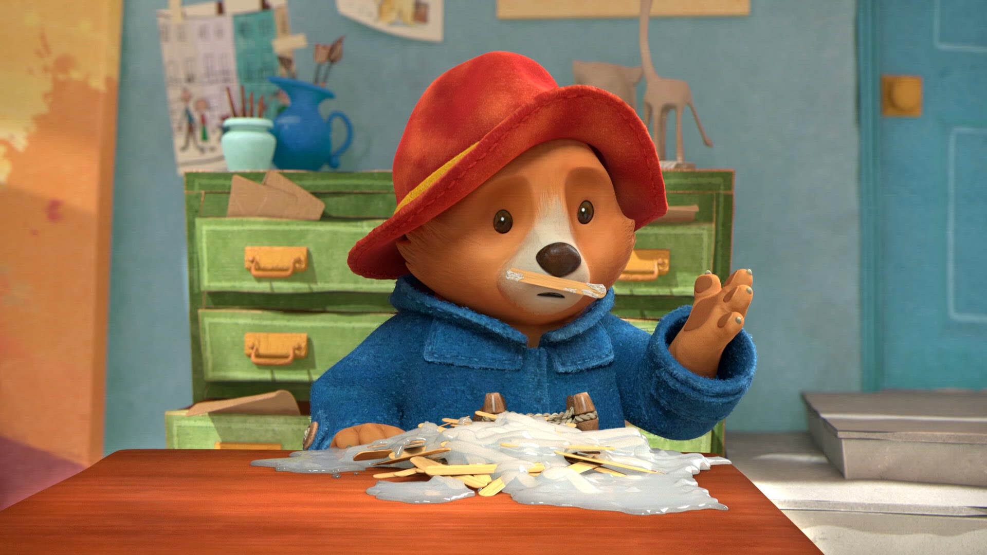Paddington Vindt Een Duif