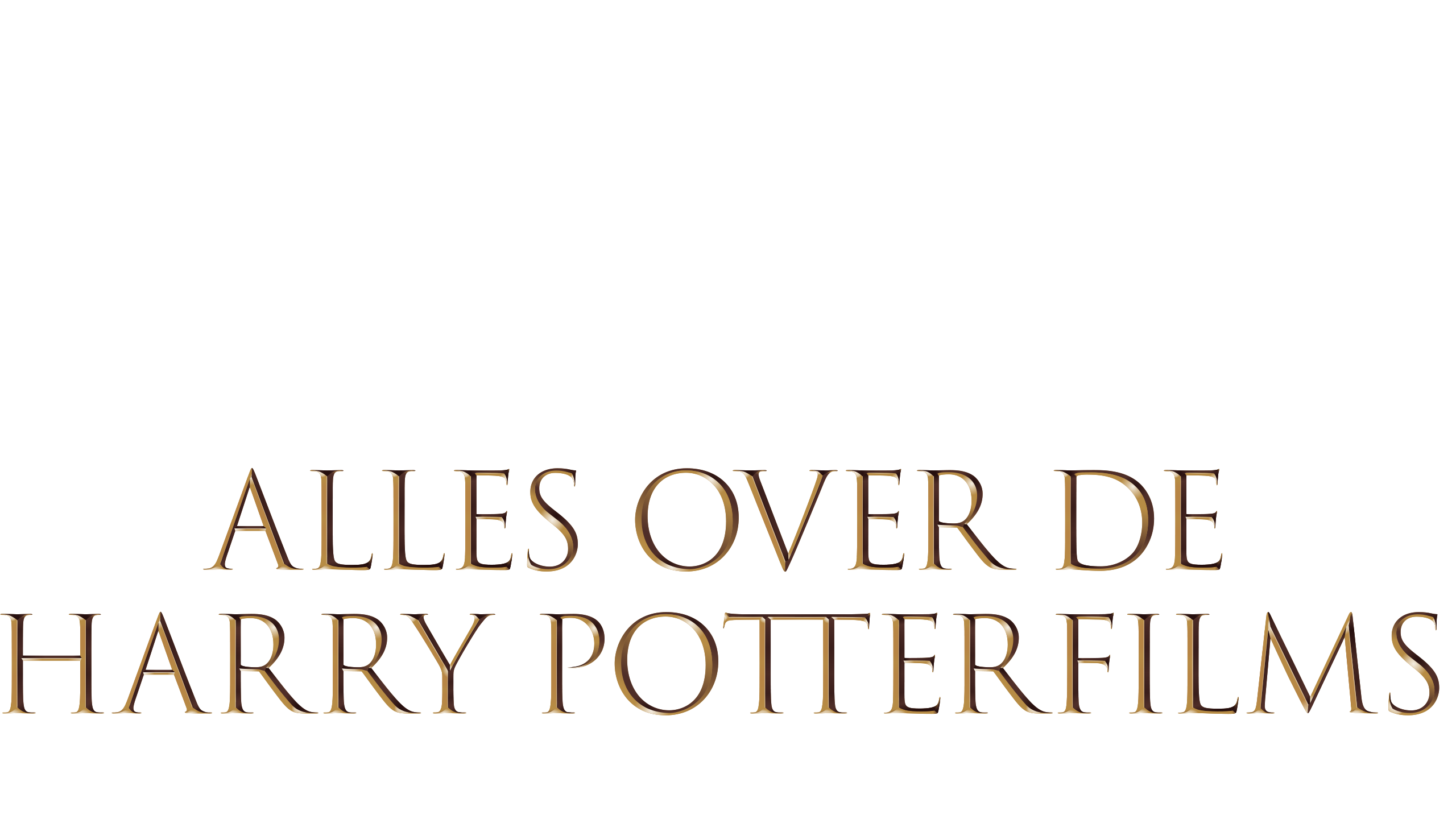 Alles Over De Harry Potter-films