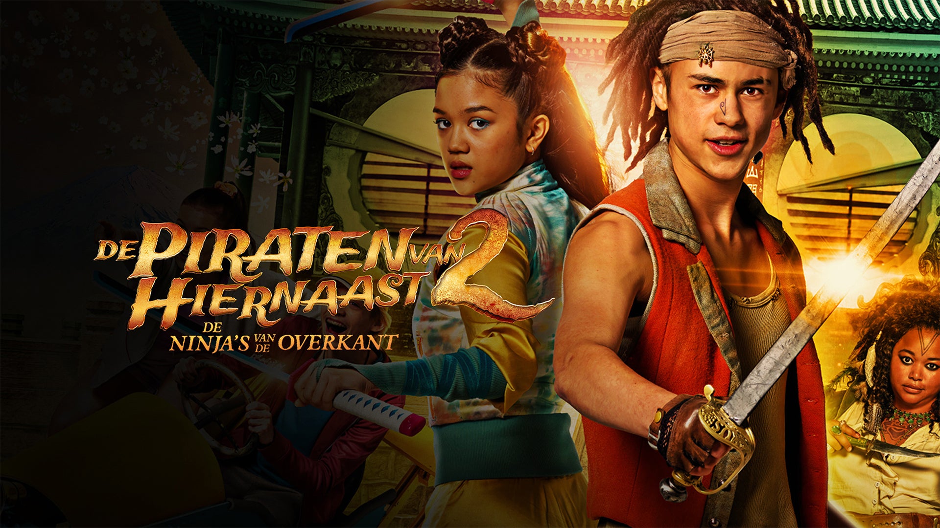 De Piraten Van Hiernaast: De Ninja's Van De Overkant