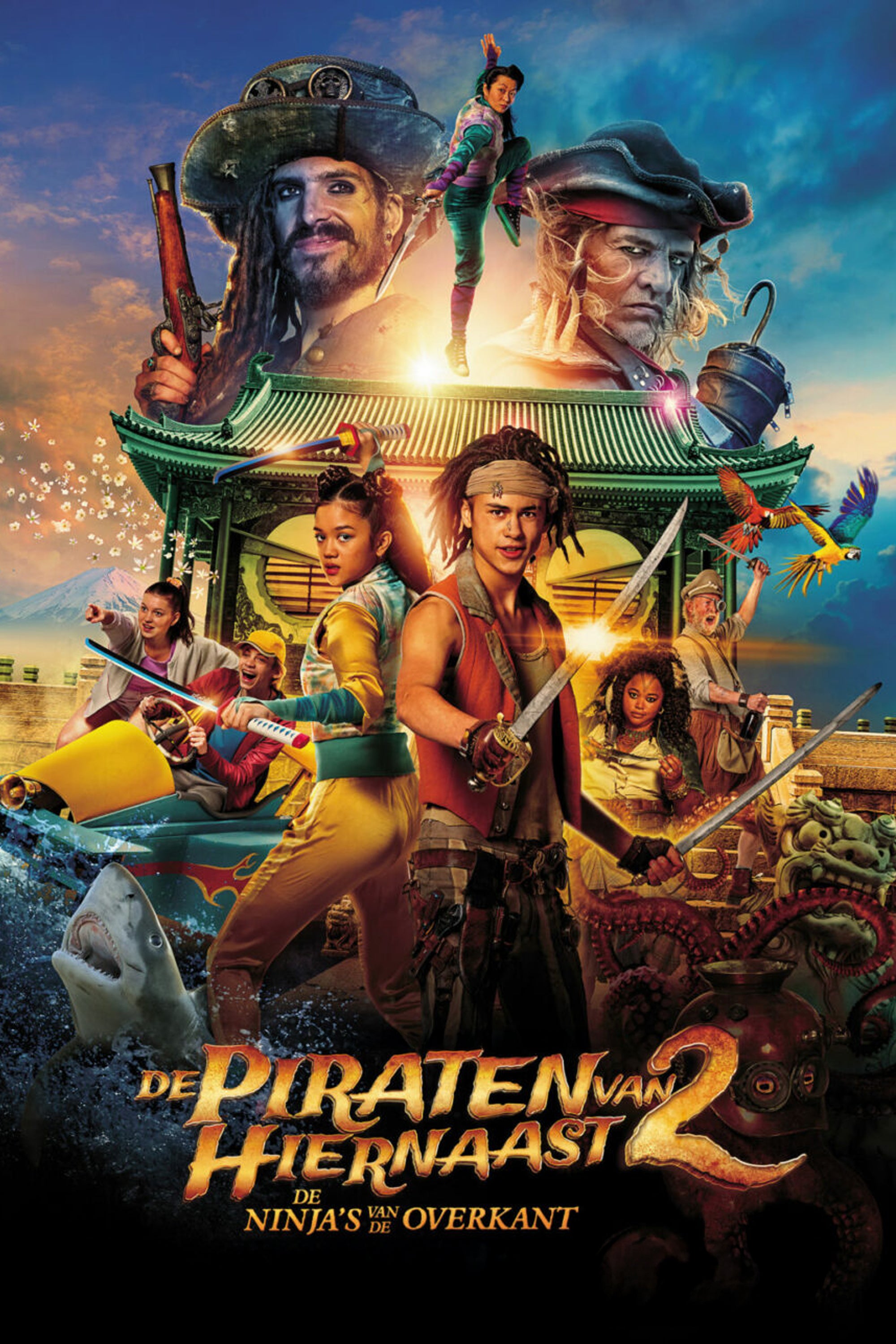 De Piraten Van Hiernaast: De Ninja's Van De Overkant