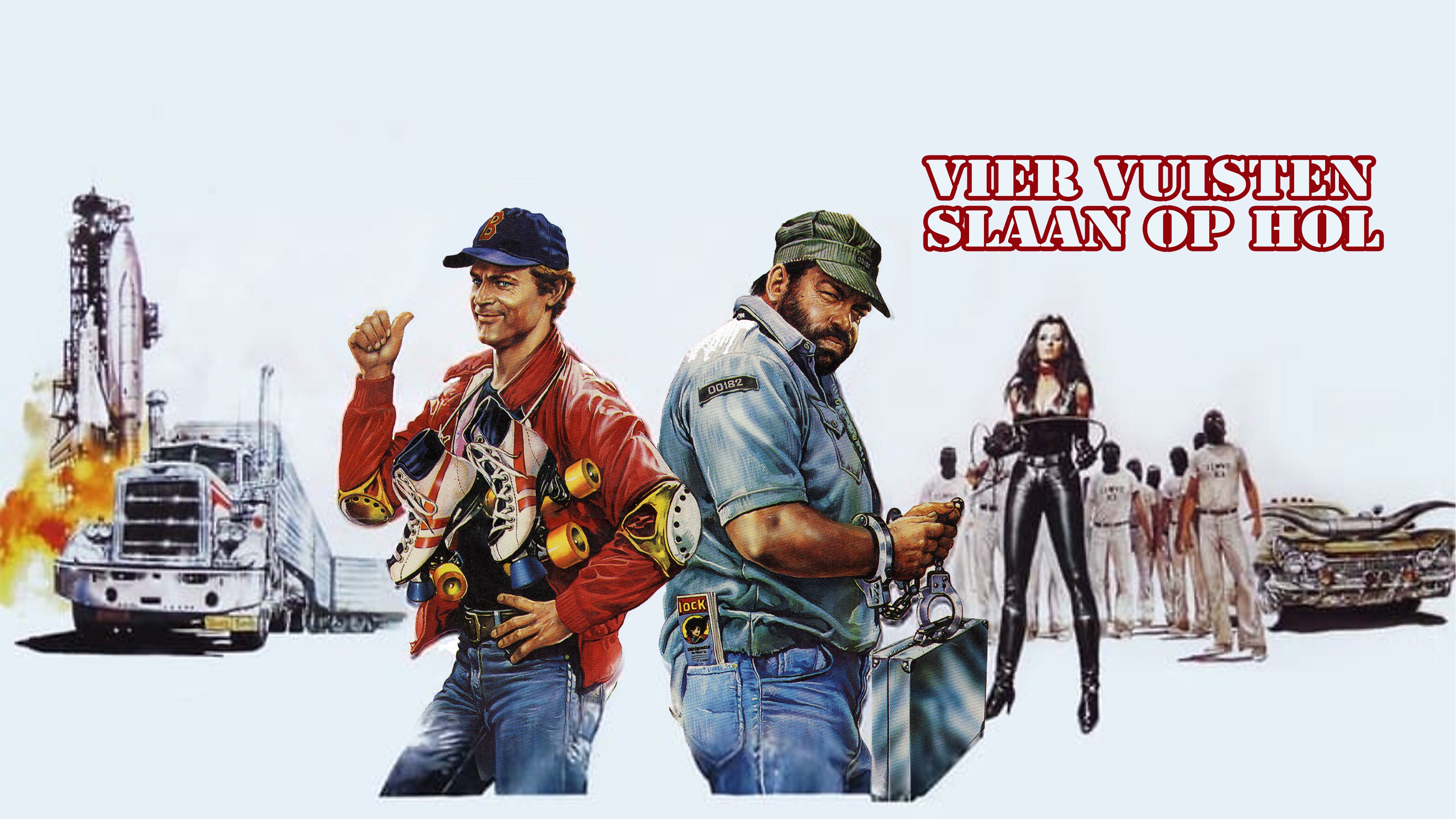 De Vier Vuisten Slaan Op Hol