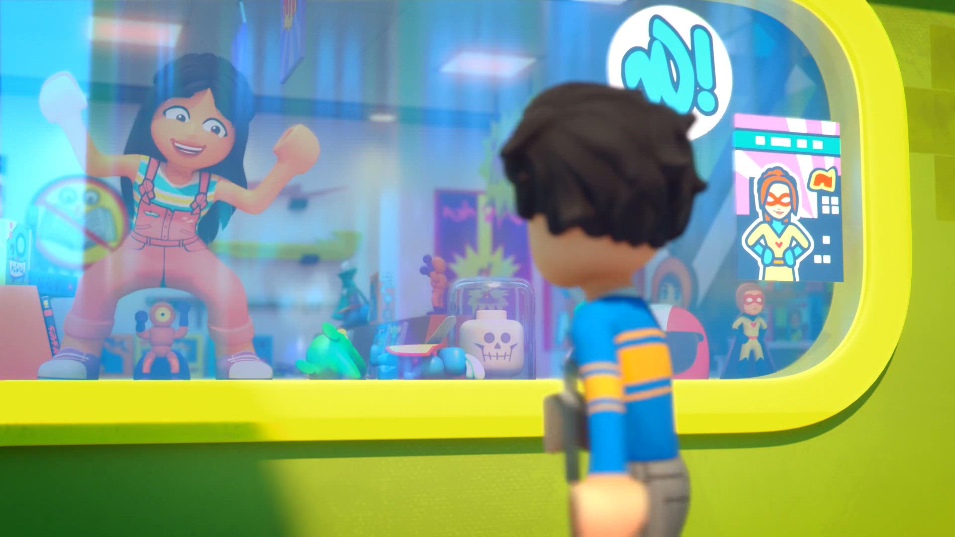 Opgesloten In De Stripboekenwinkel