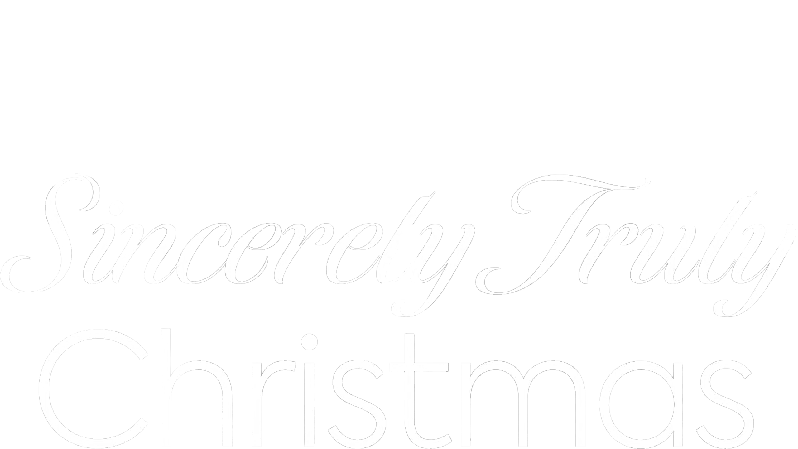 Sincerely Truly Christmas