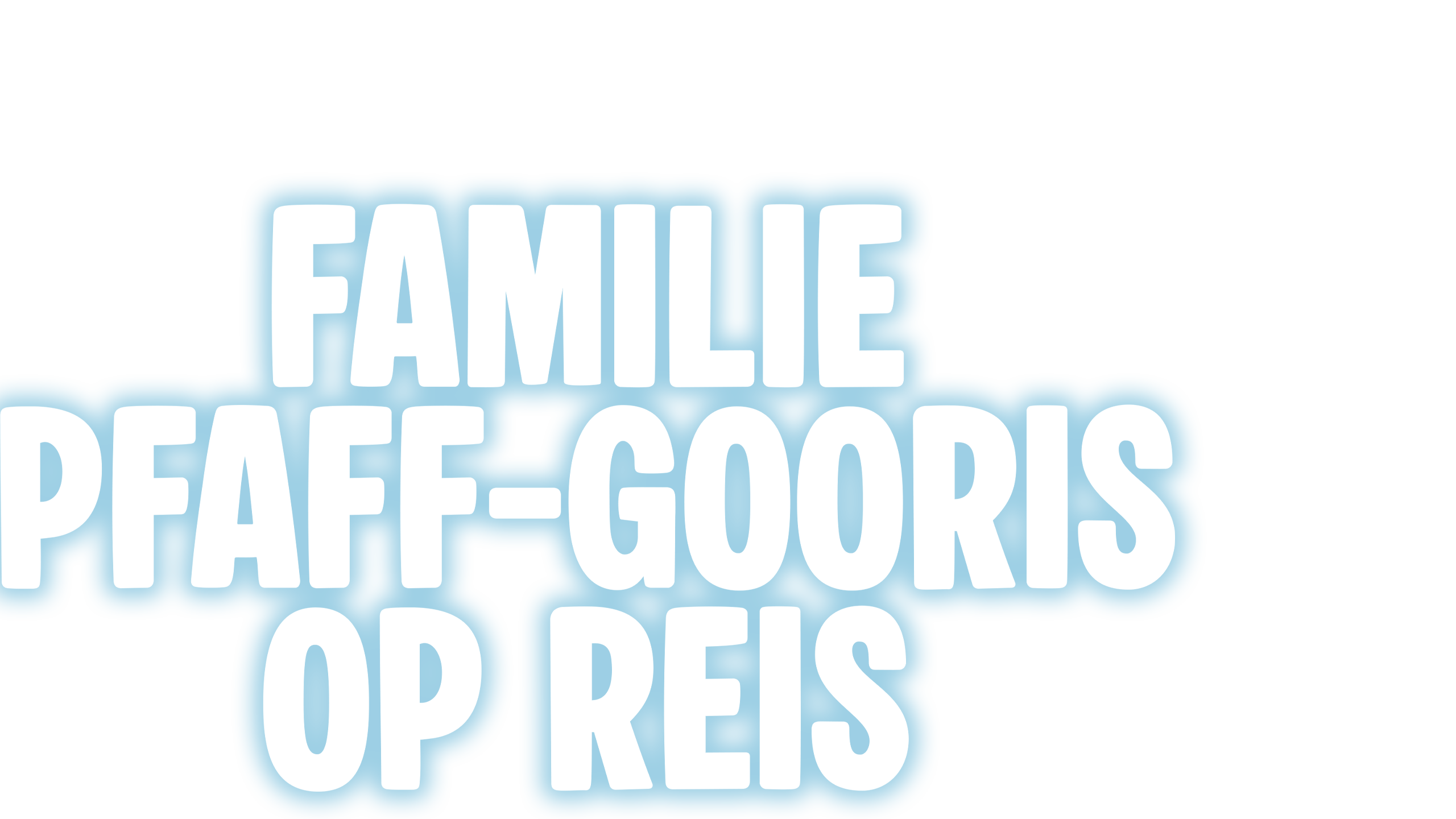 Familie Pfaff-Gooris Op Reis