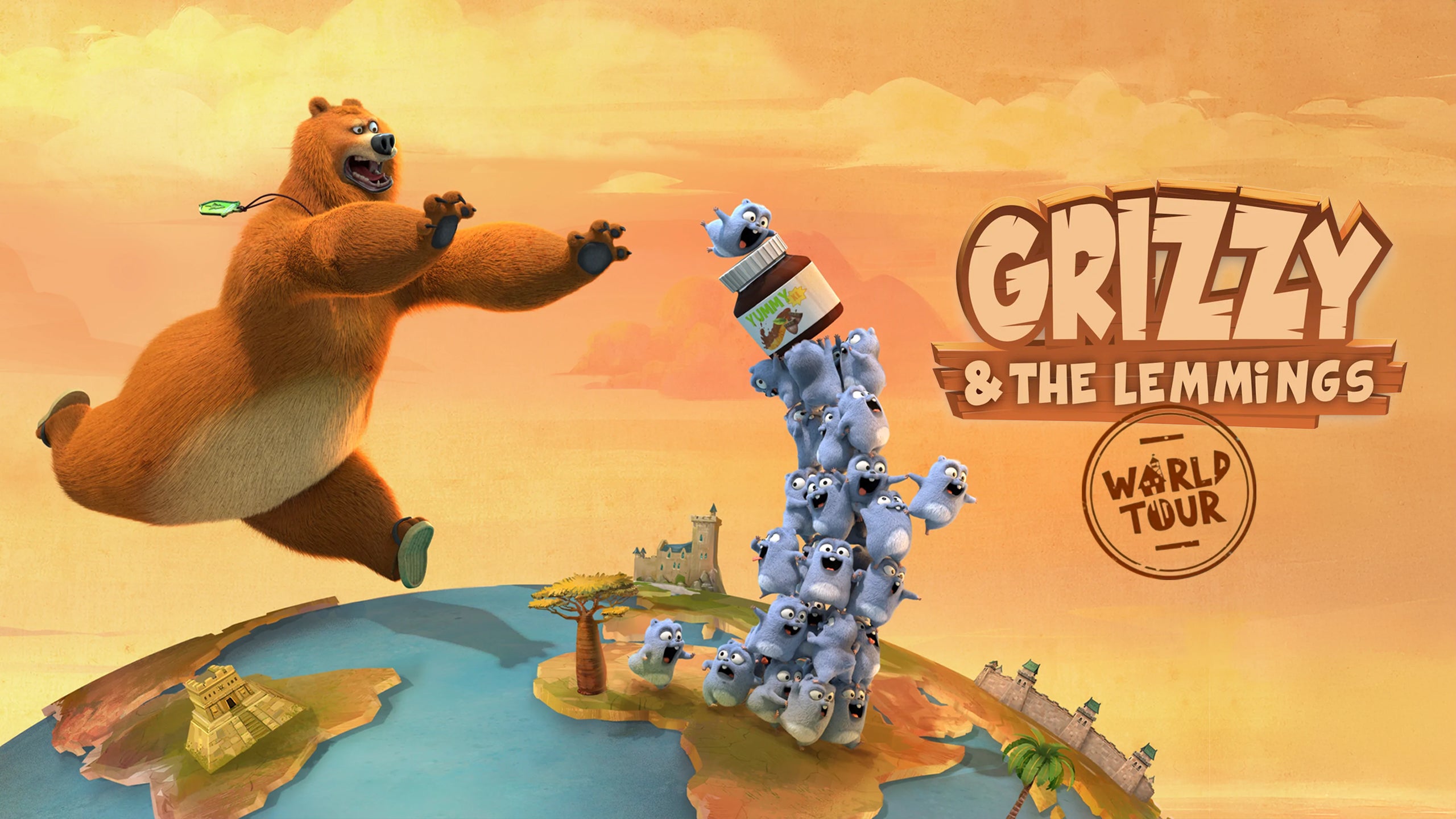 Grizzy And The Lemmings: World Tour