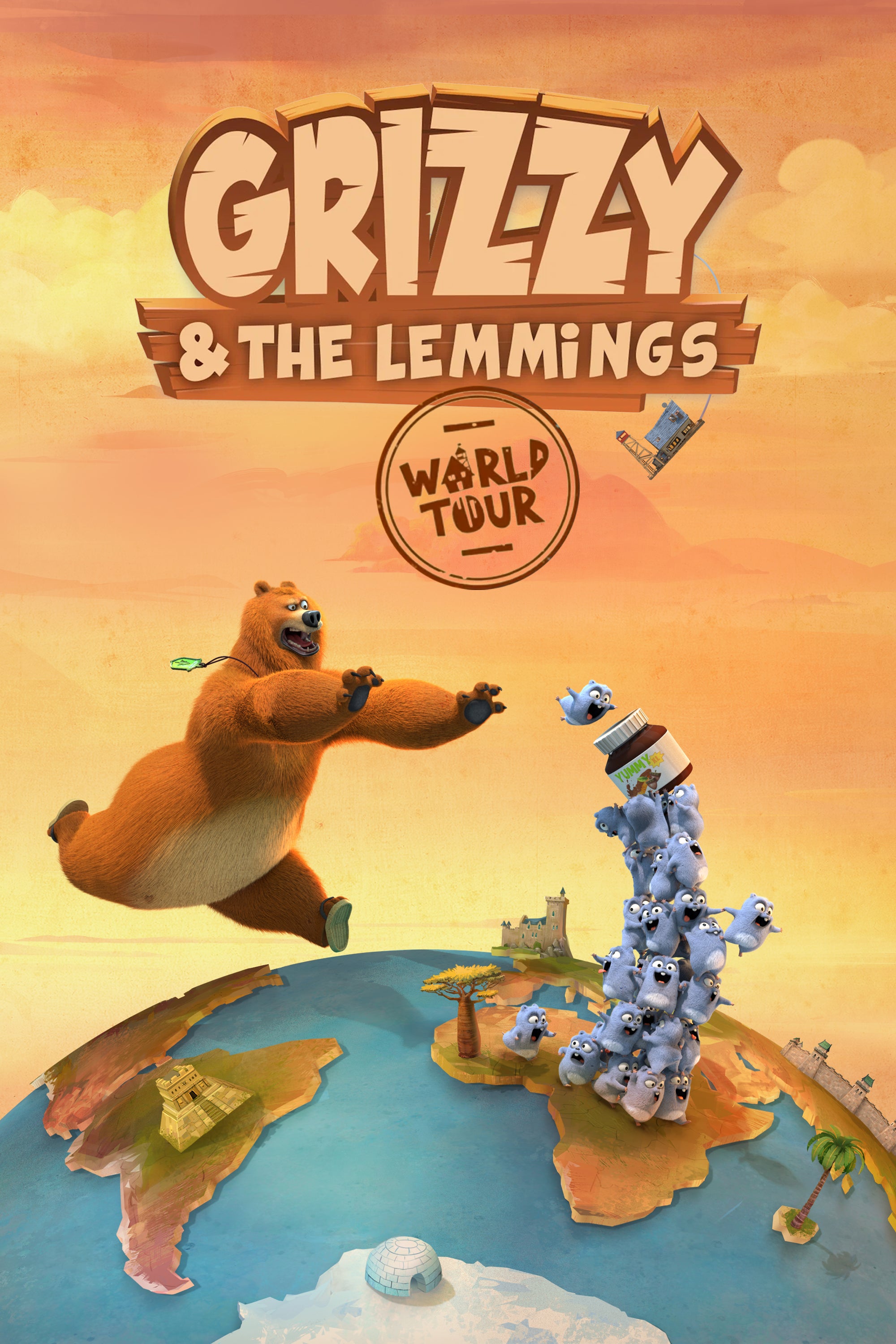 Grizzy And The Lemmings: World Tour
